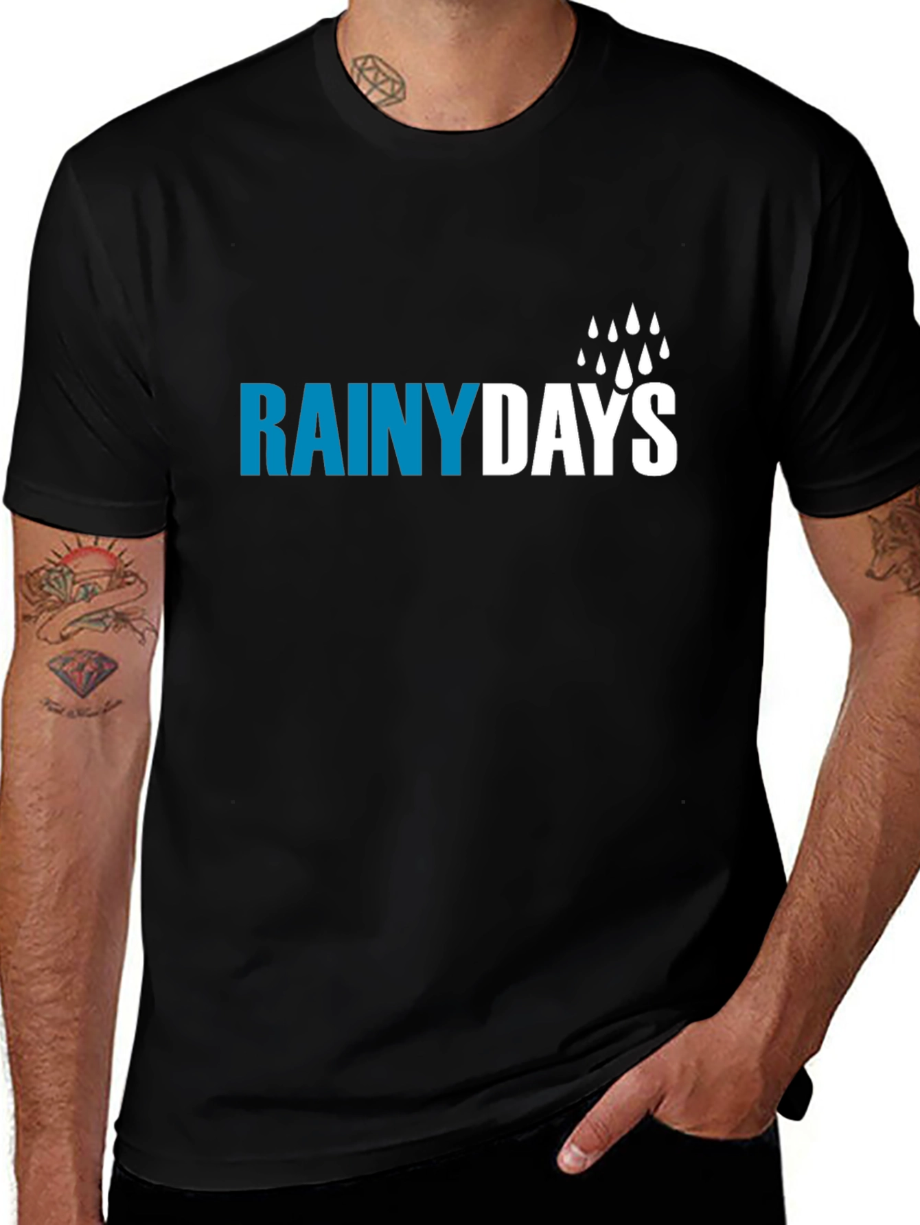 Rainy Days T-Shirt - Stylish Comfort