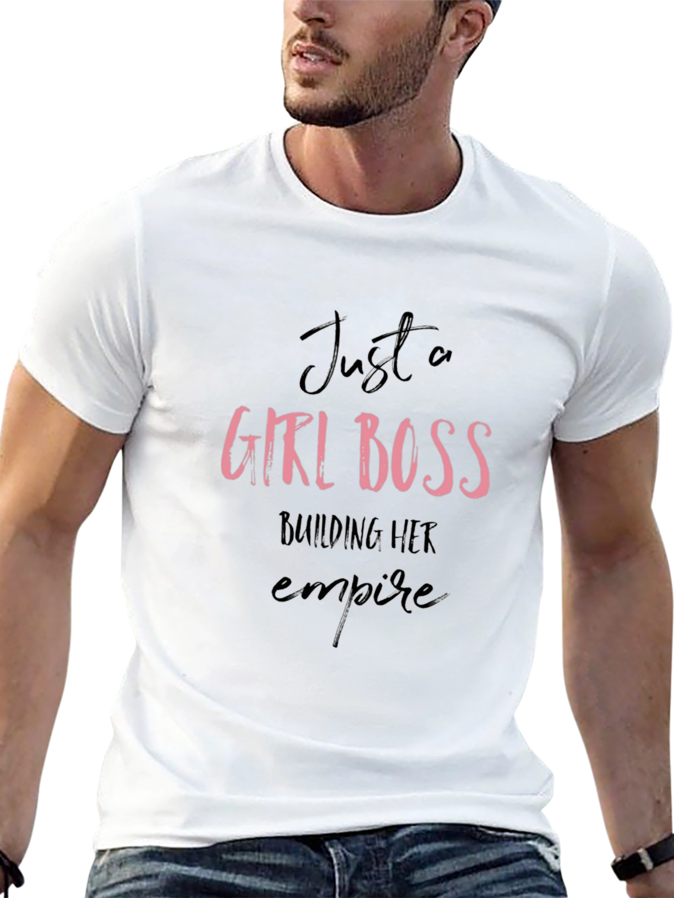 Girl Boss Graphic Tee - Empowering Womens Fashion