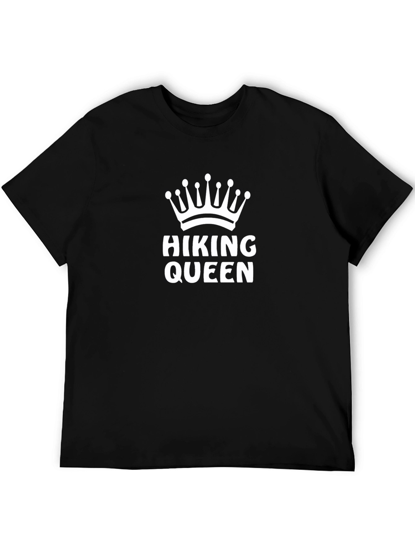 Hiking Queen Black T-Shirt