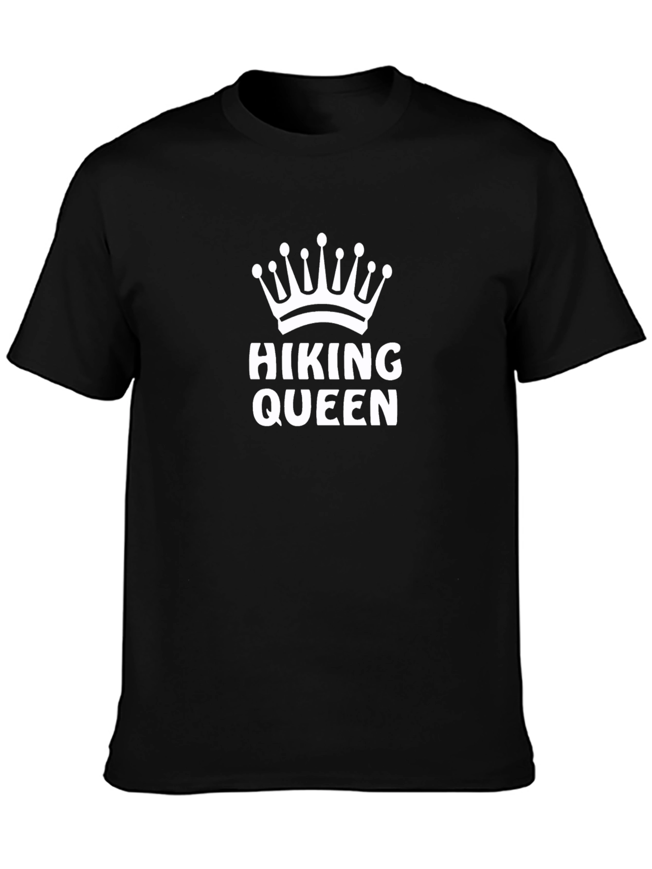 Hiking Queen Black T-Shirt