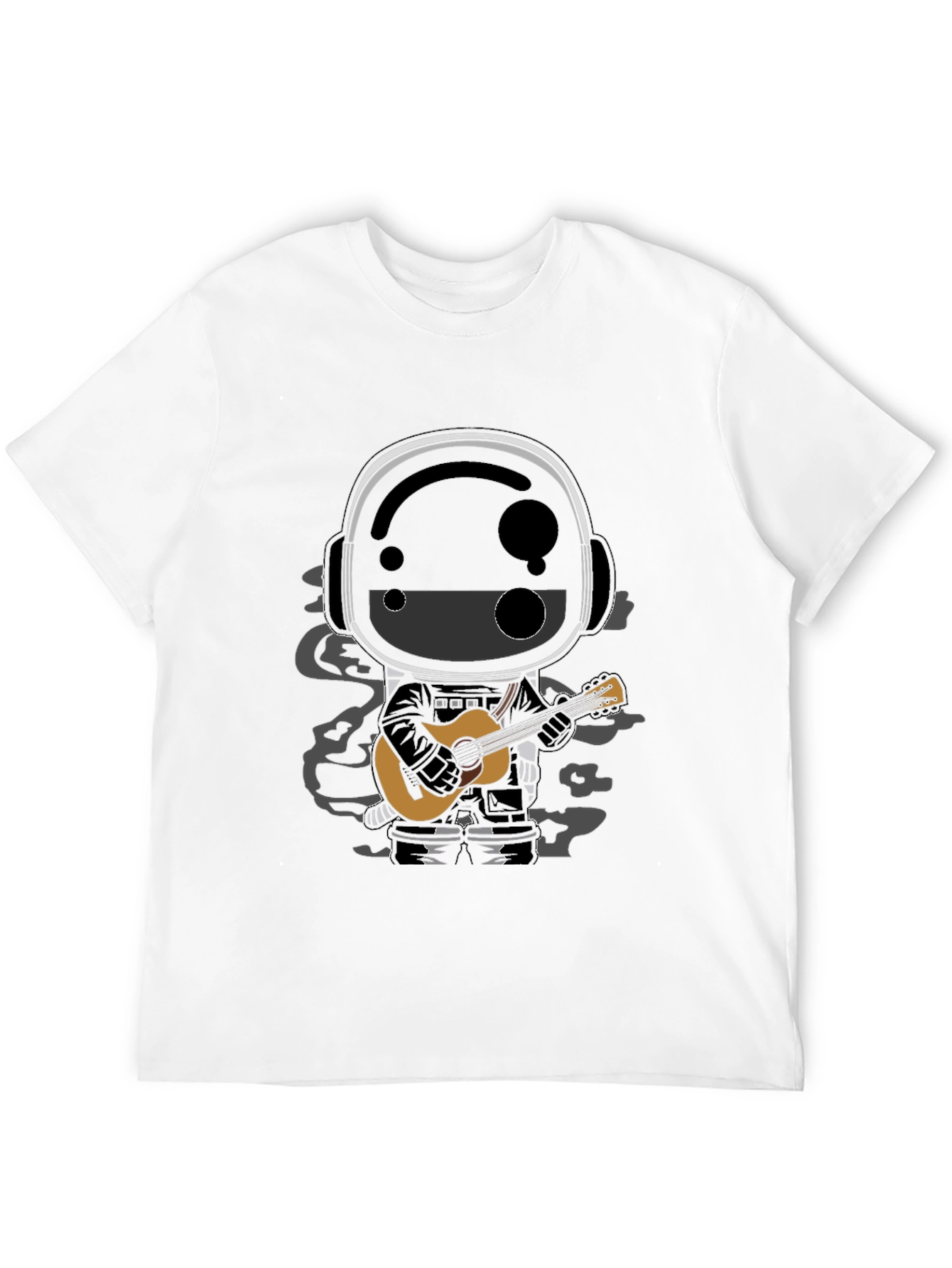 Astronaut Guitarist Graphic Tee
