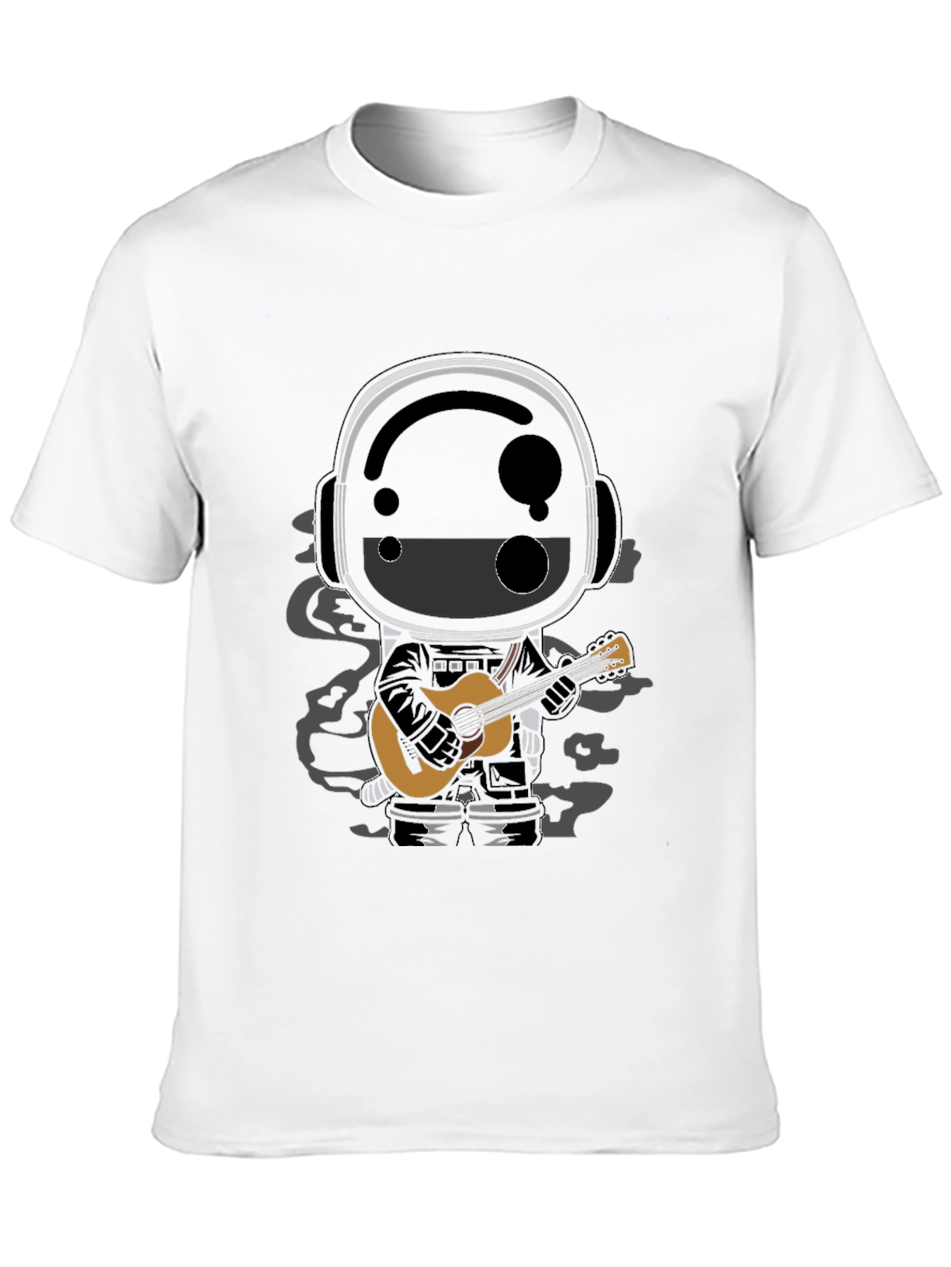 Astronaut Guitarist Graphic Tee