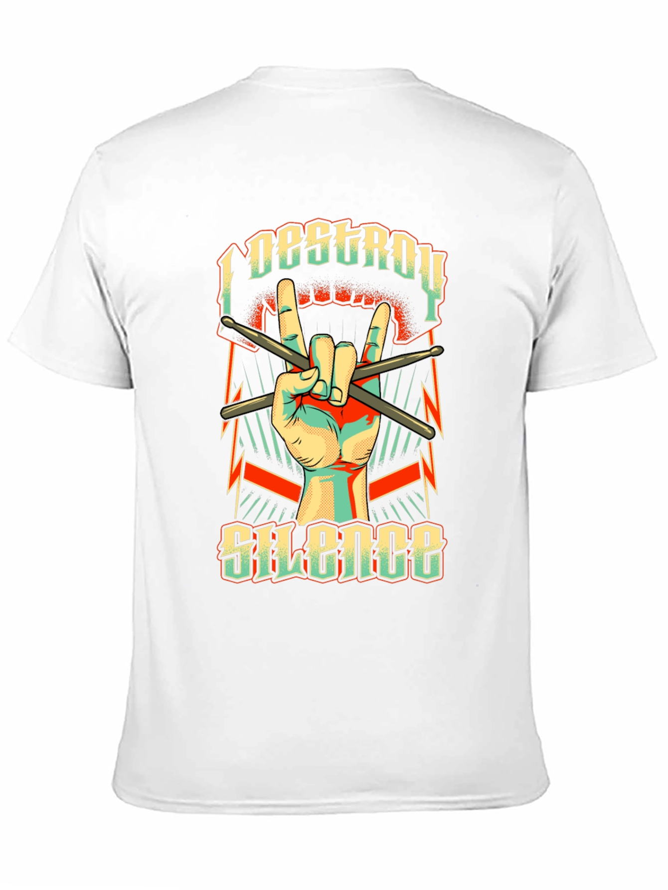 I Destroy Silence Graphic T-Shirt