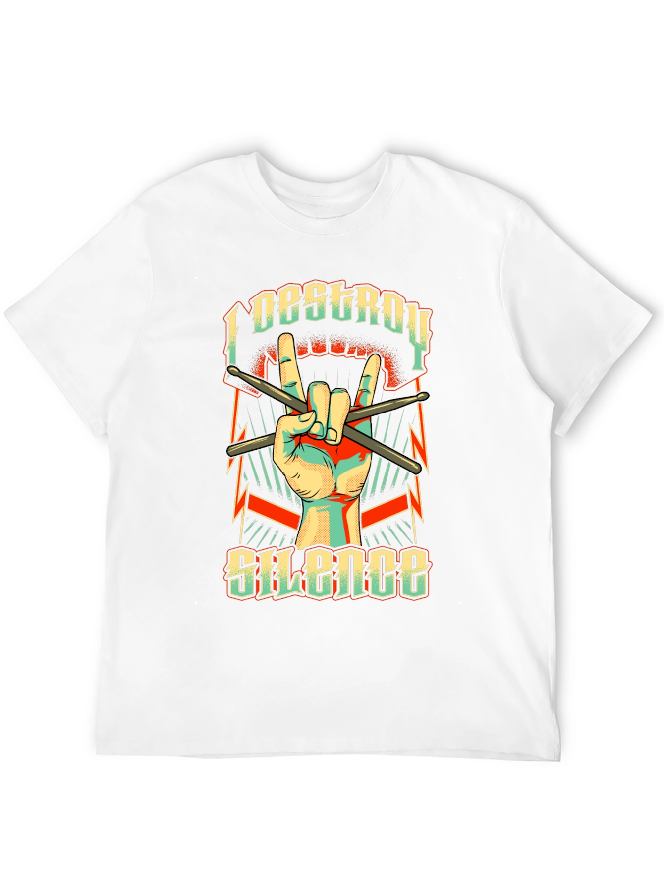 I Destroy Silence Graphic T-Shirt