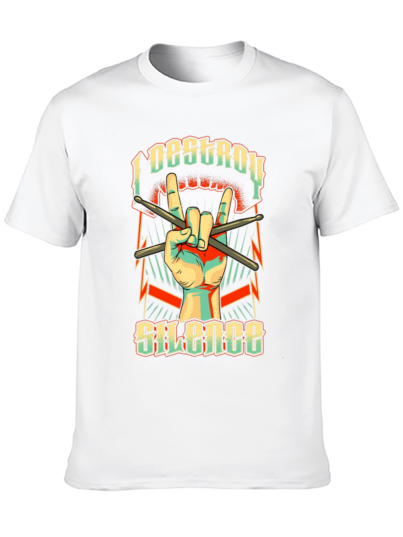 I Destroy Silence Graphic T-Shirt