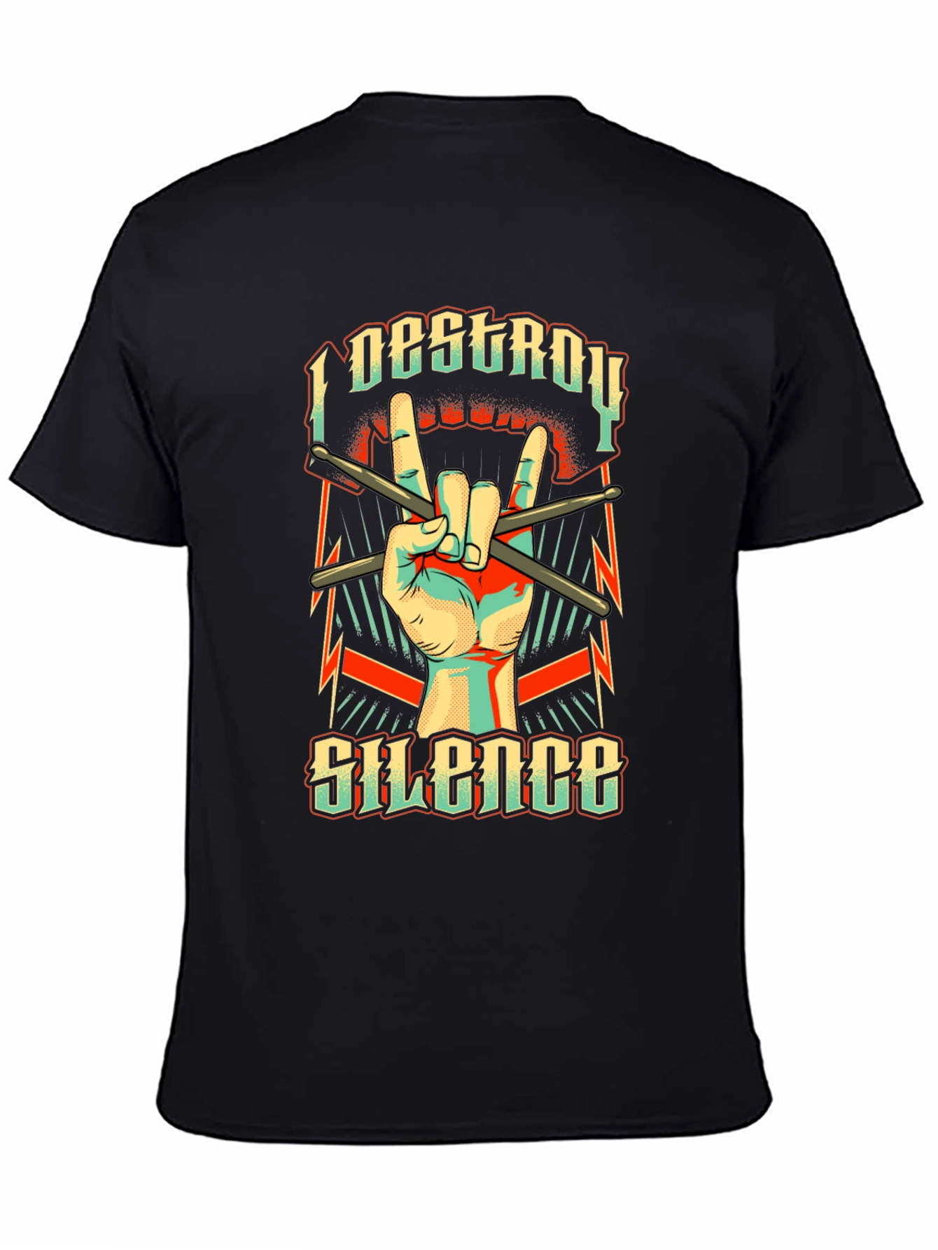 I Destroy Silence Graphic T-Shirt