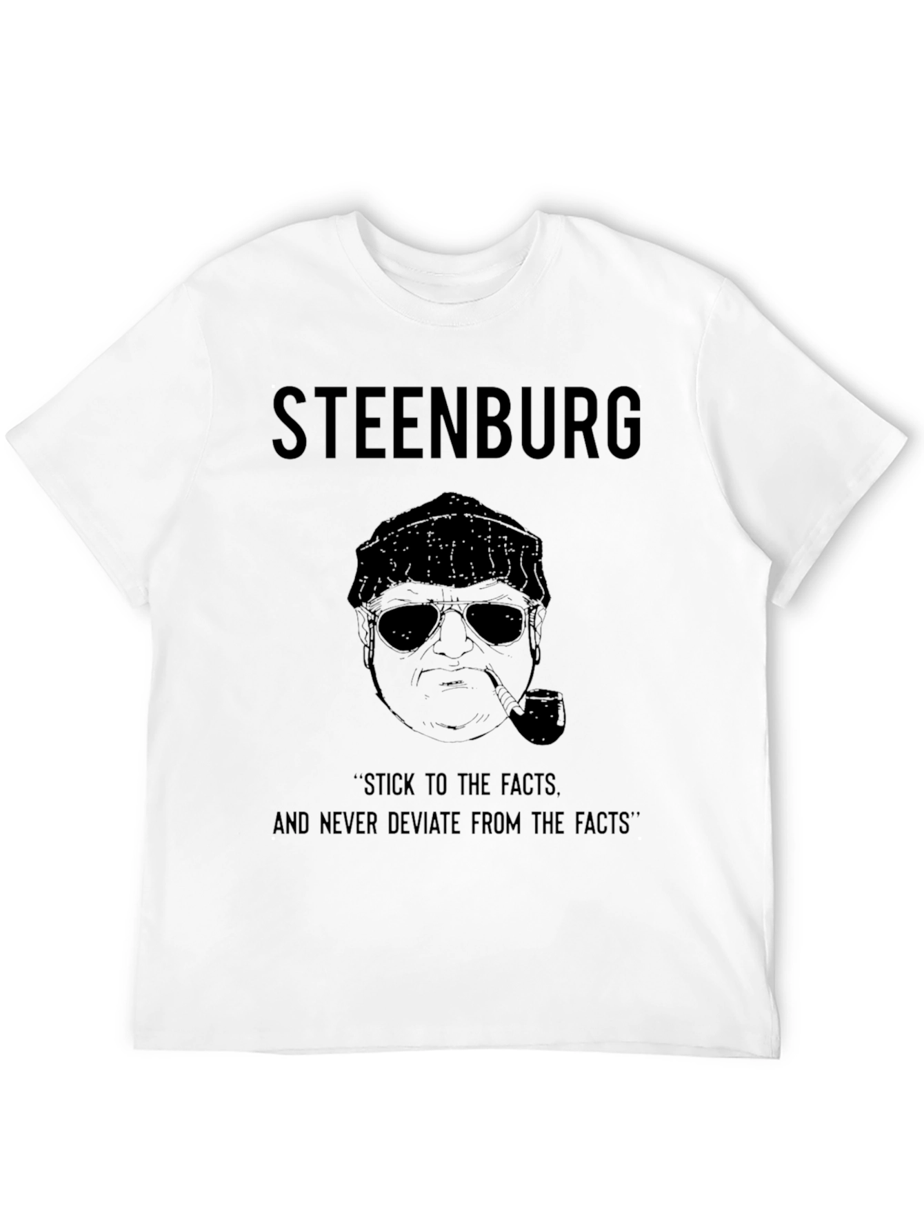 Steenburg Black Graphic Print T-Shirt