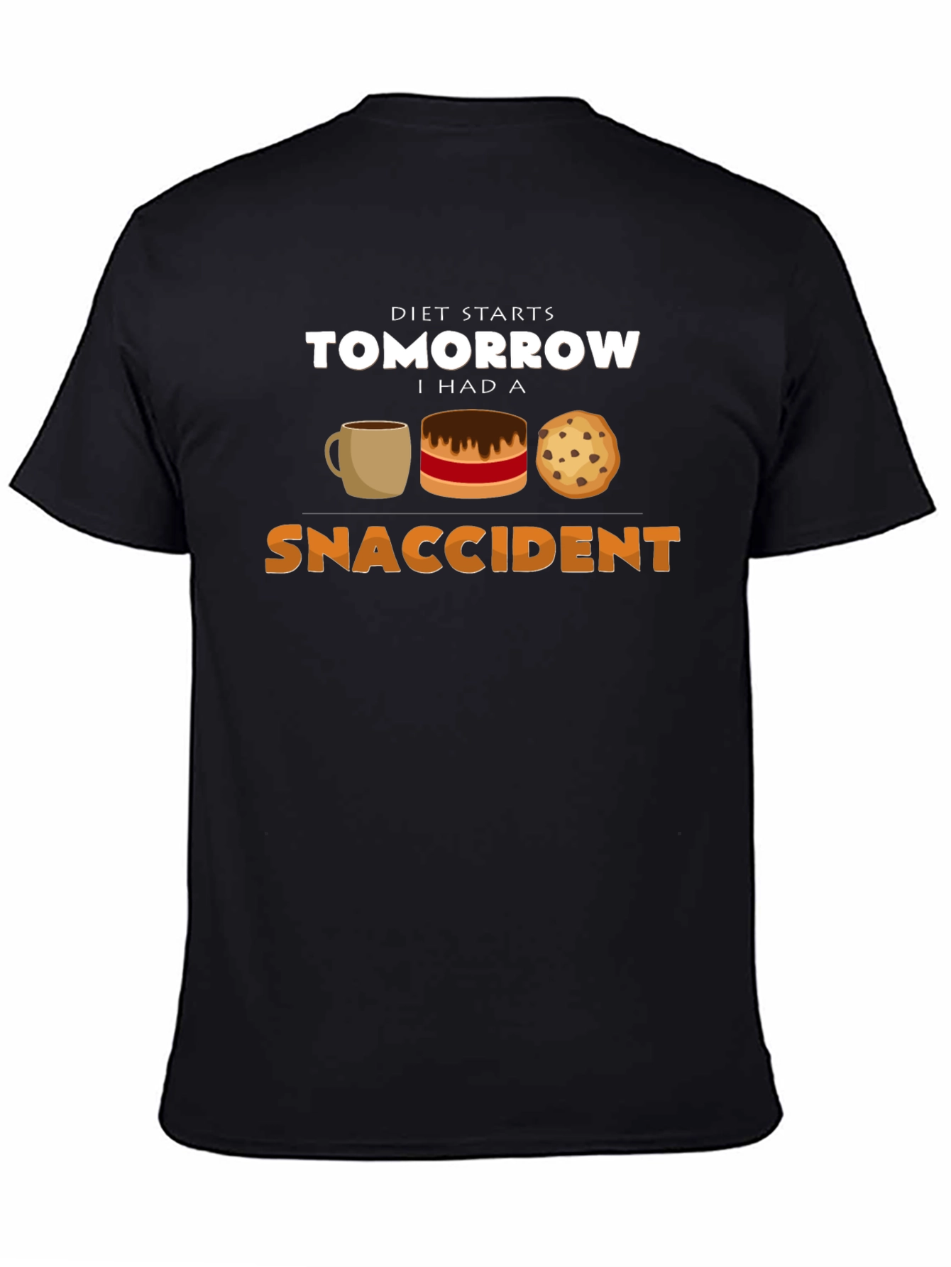 Diet Starts Tomorrow Snack Accident T-Shirt