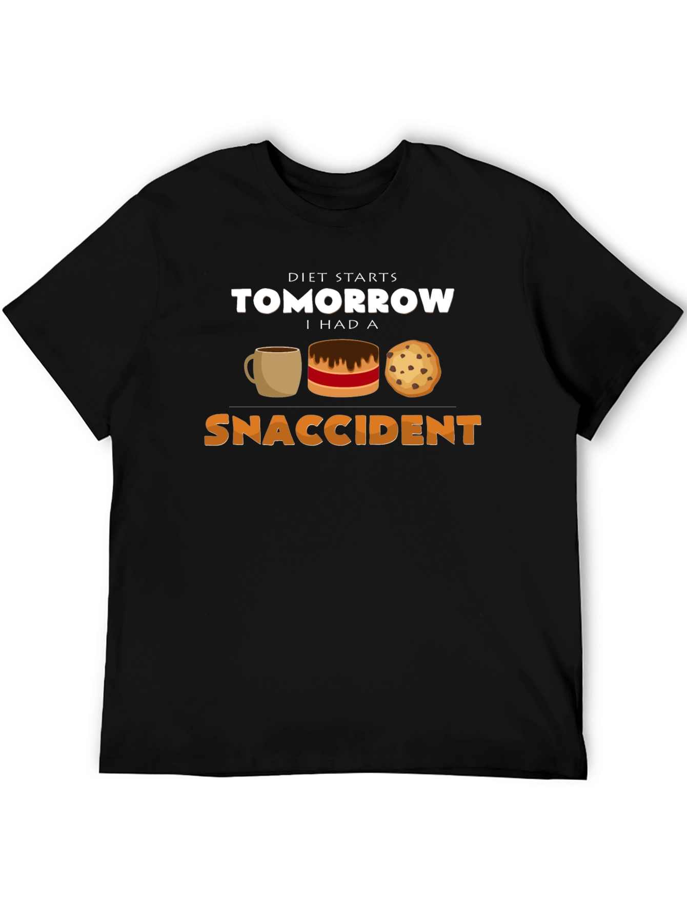 Diet Starts Tomorrow Snack Accident T-Shirt
