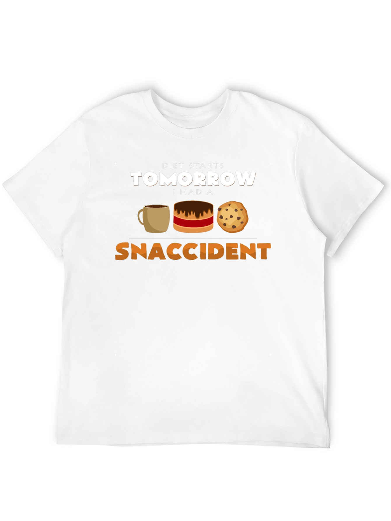 Diet Starts Tomorrow Snack Accident T-Shirt