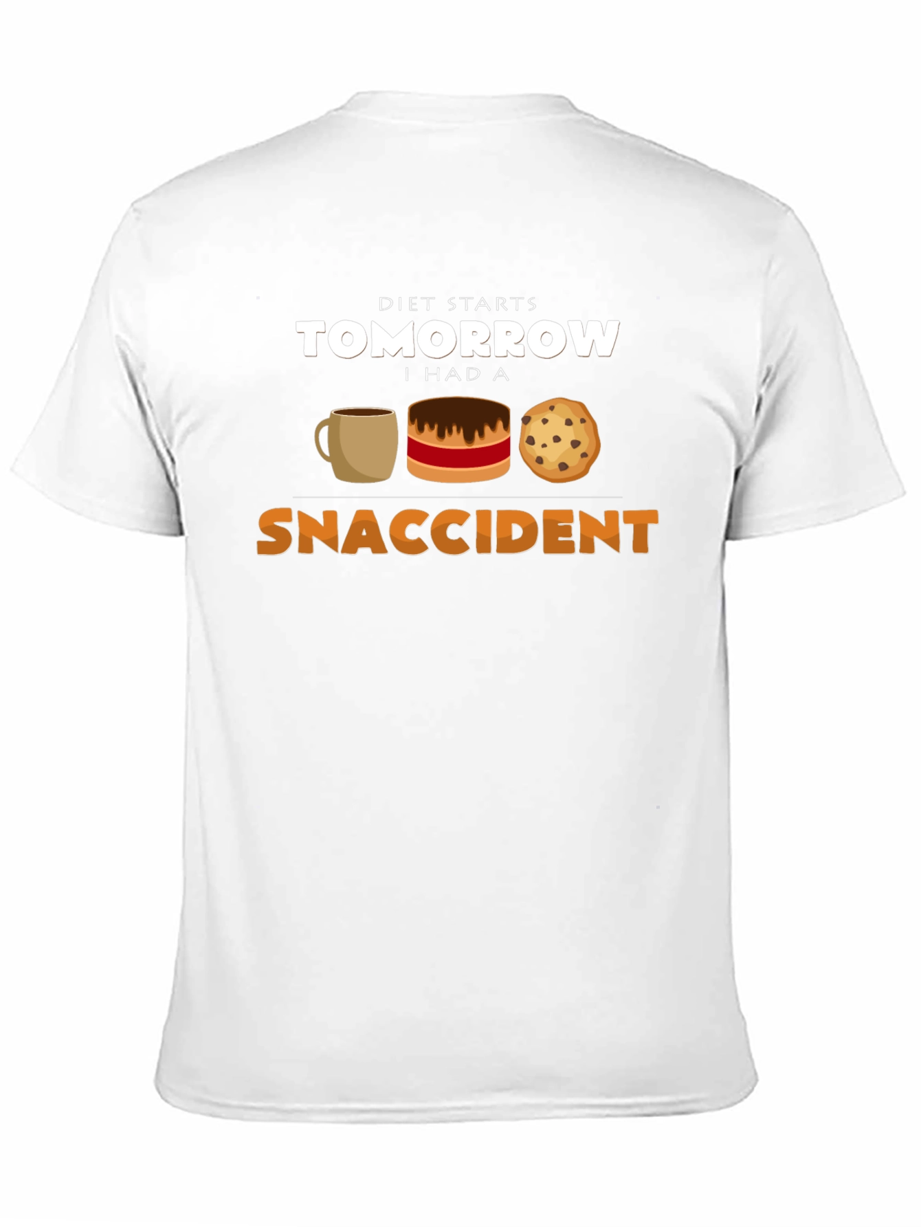 Diet Starts Tomorrow Snack Accident T-Shirt