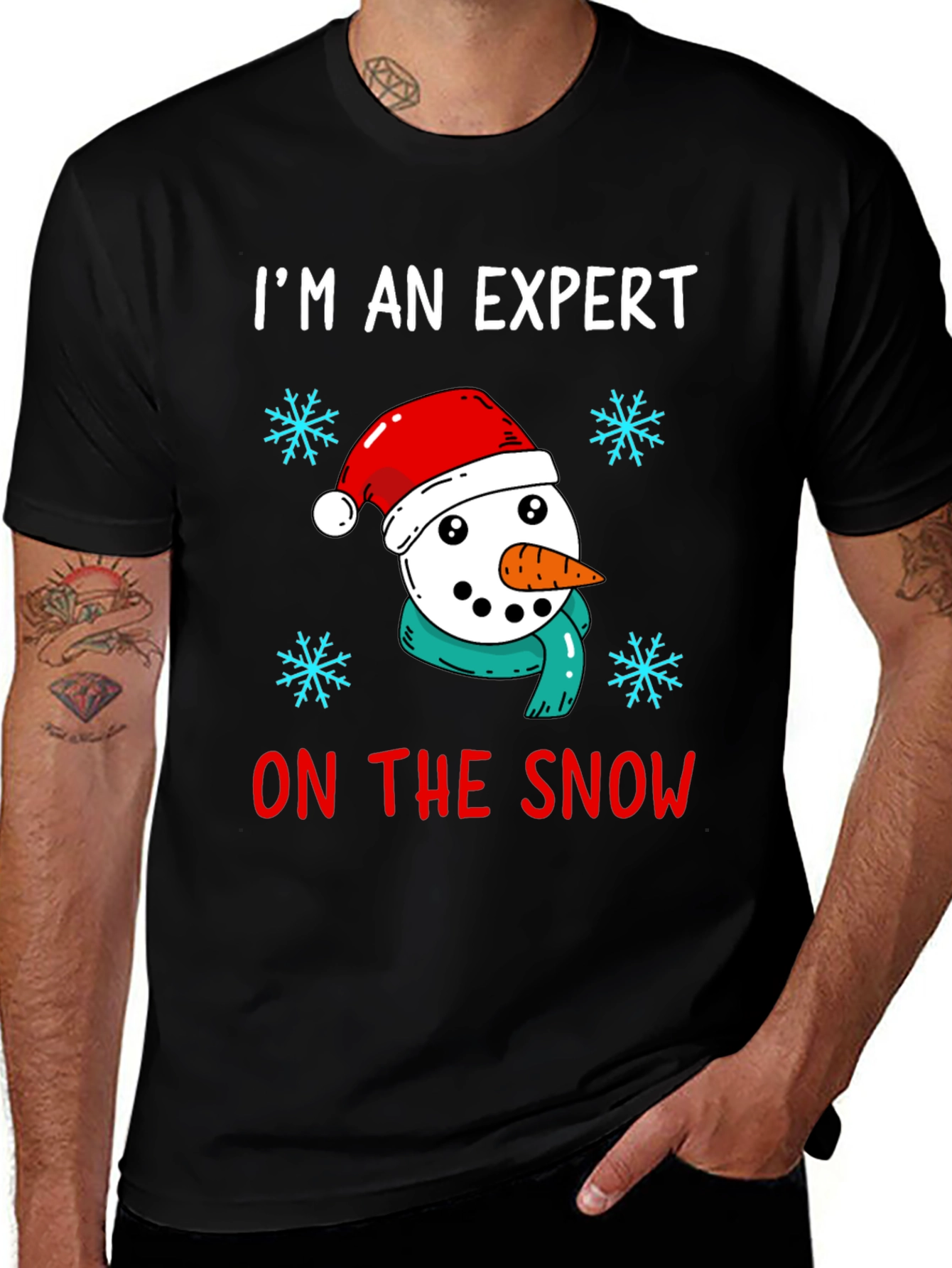 Snow Expert T-Shirt Funny Holiday Tee
