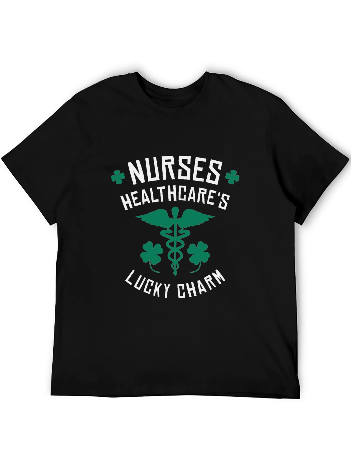 Nurses Healthcares Lucky Charm St. Patricks Day T-Shirt