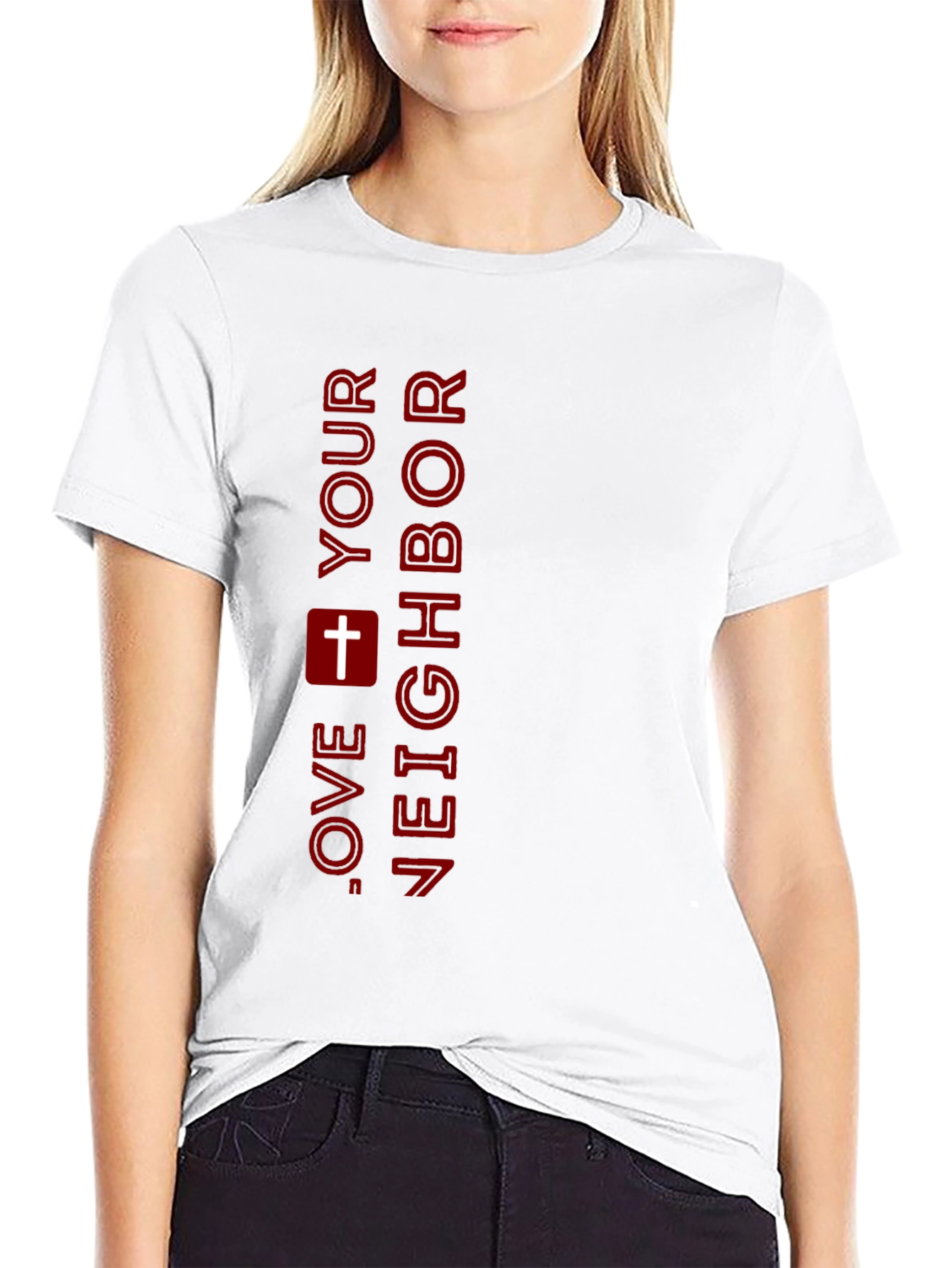 Love Your Neighbor Christian T-Shirt