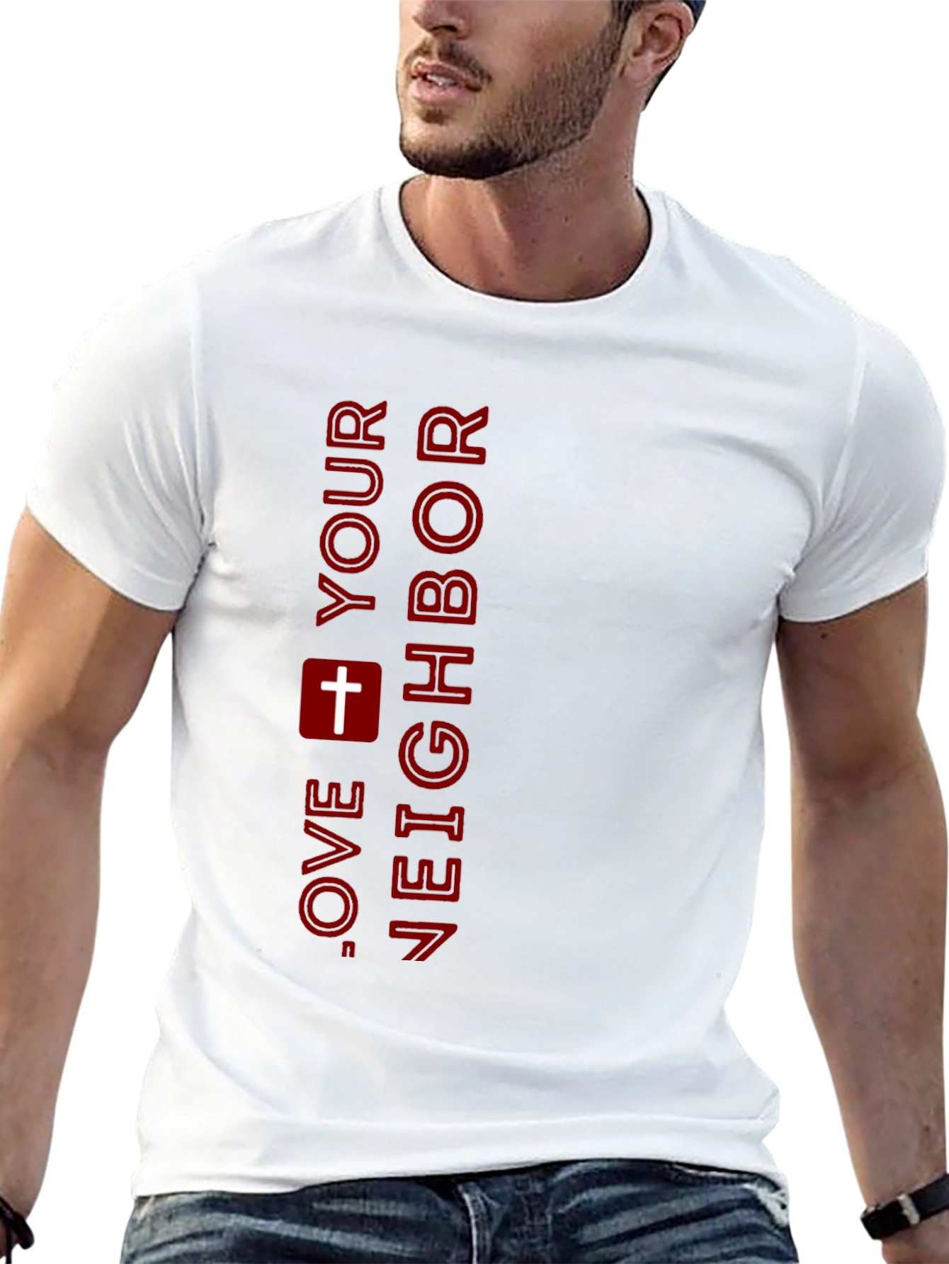 Love Your Neighbor Christian T-Shirt