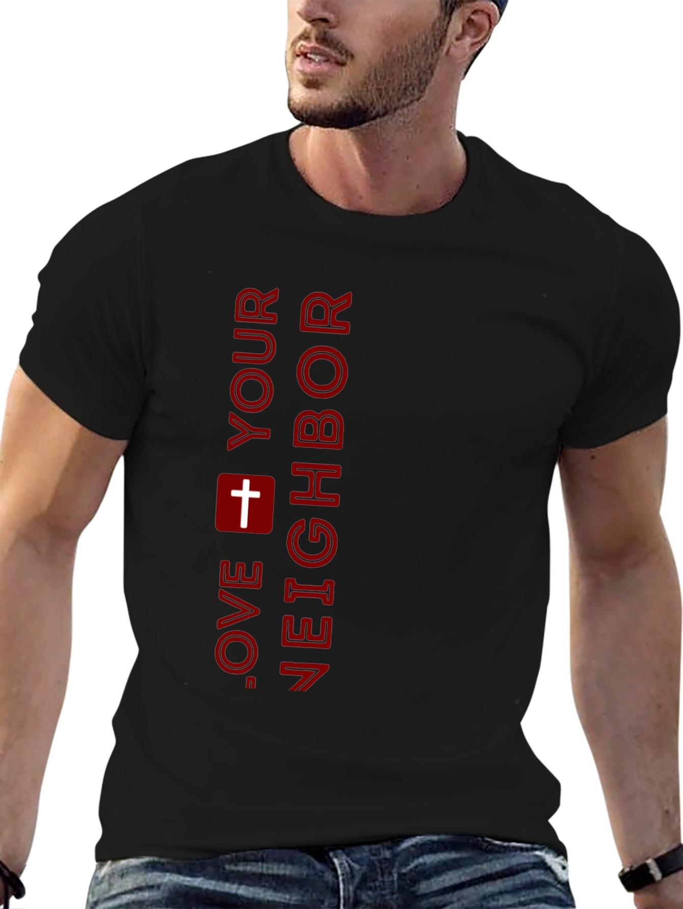 Love Your Neighbor Christian T-Shirt