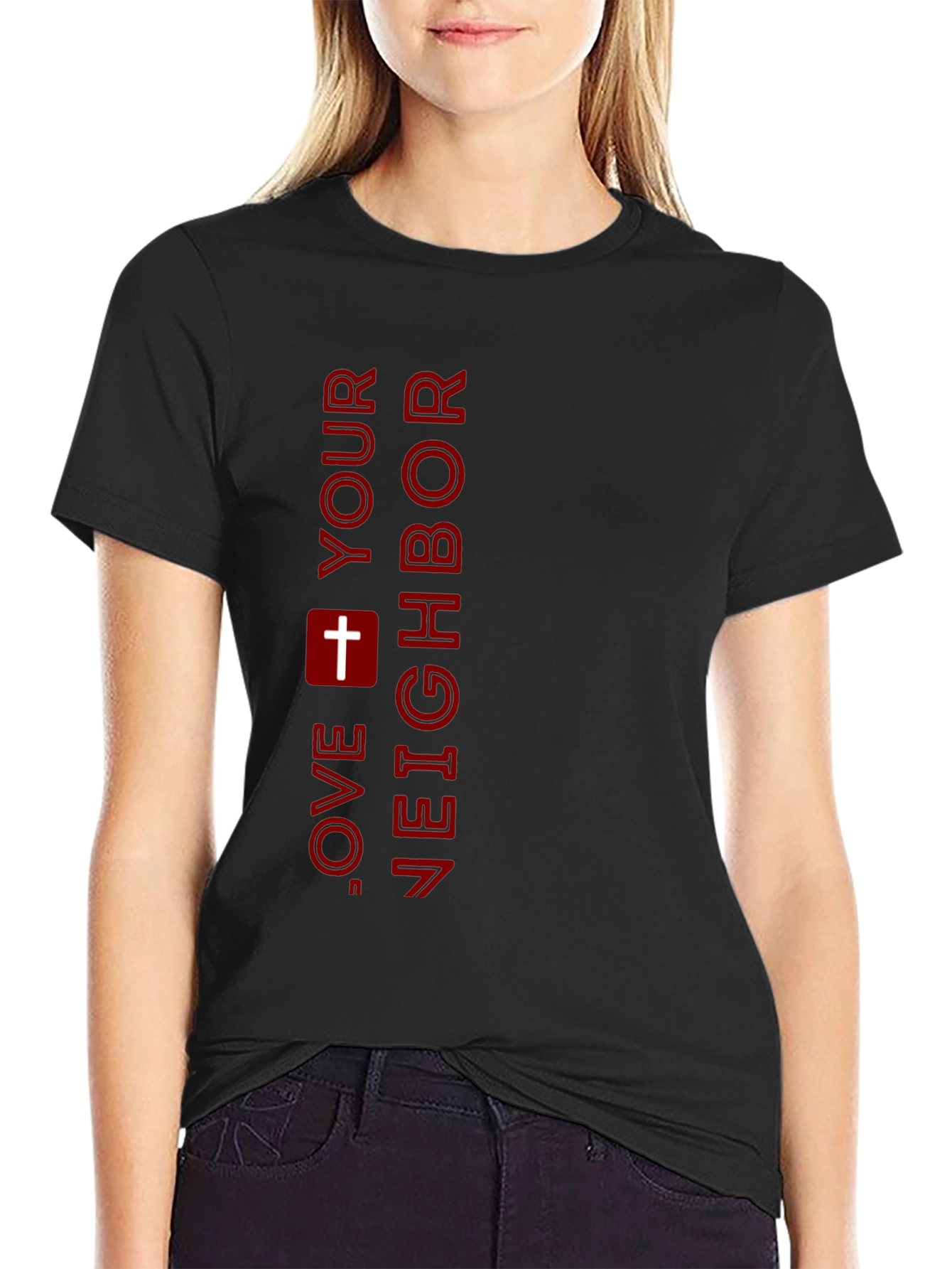 Love Your Neighbor Christian T-Shirt