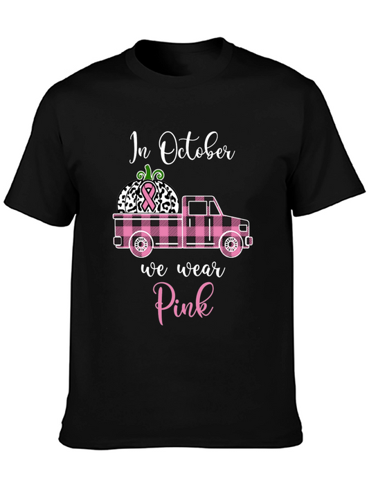 Pink October Truck T-Shirt