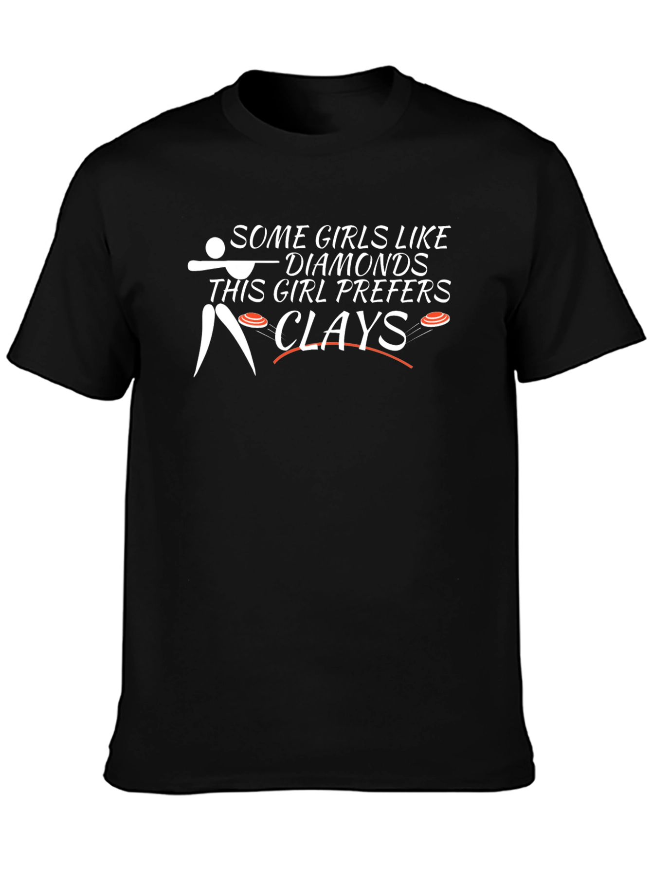 Clays Over Diamonds T-Shirt: Unique Clay Shooting Tee