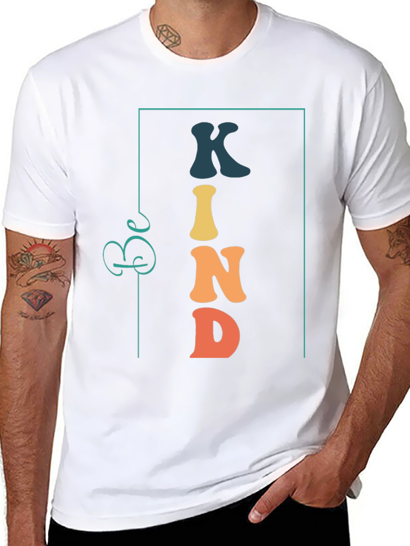 Be Kind Graphic Tee - Trendy Casual T-Shirt
