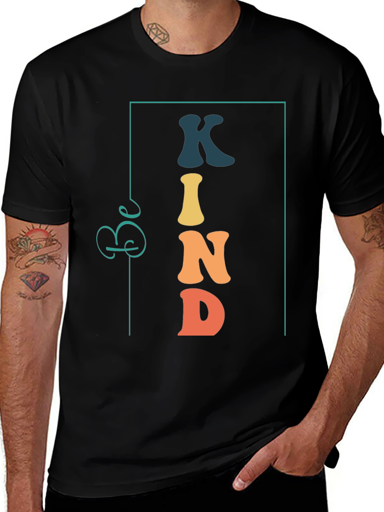 Be Kind Graphic Tee - Trendy Casual T-Shirt