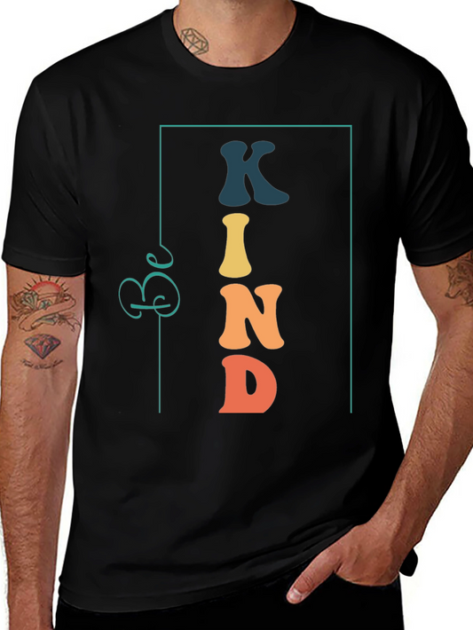 Be Kind Graphic Tee - Trendy Casual T-Shirt