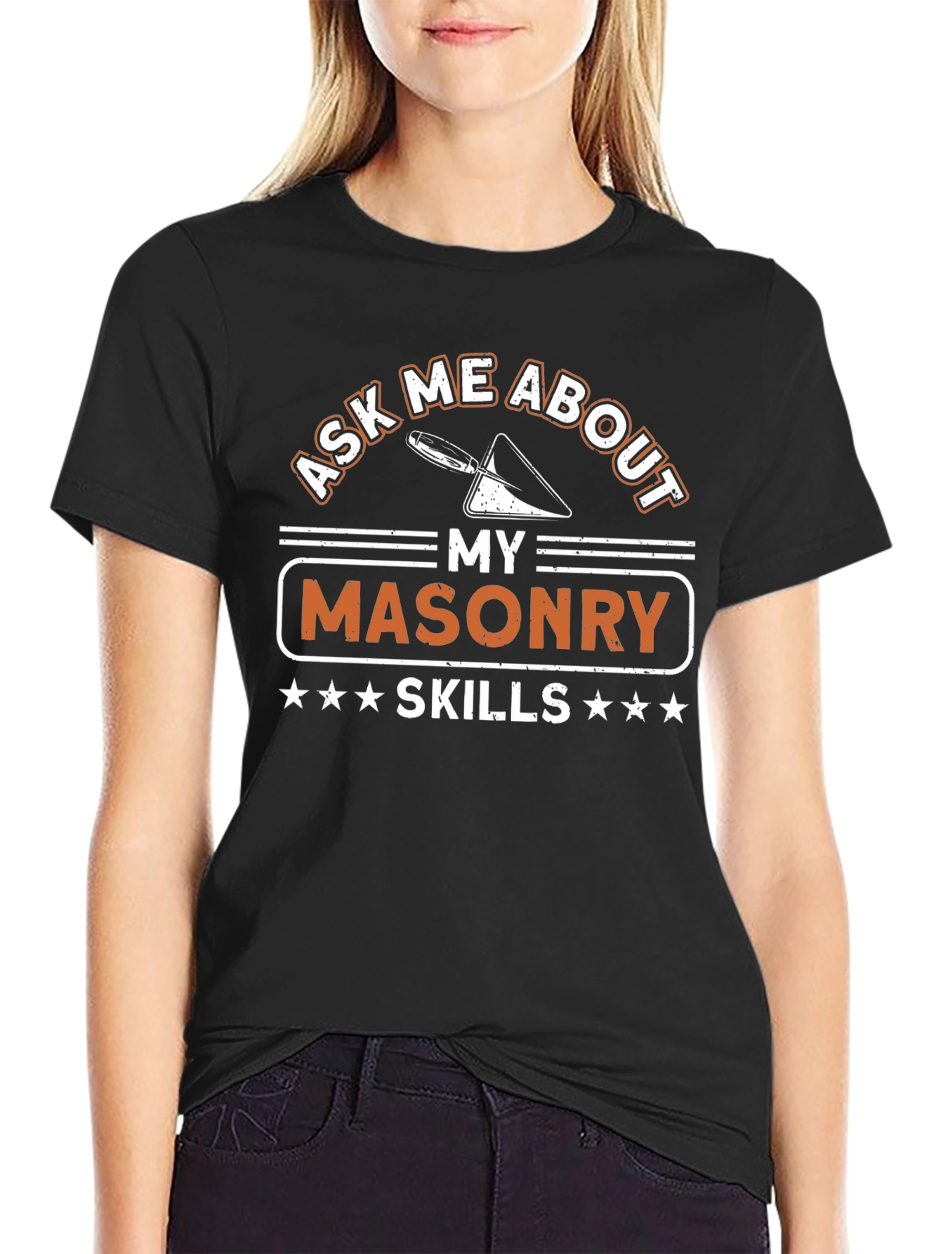 Masonry Skills Graphic Tee - Ask Me About...