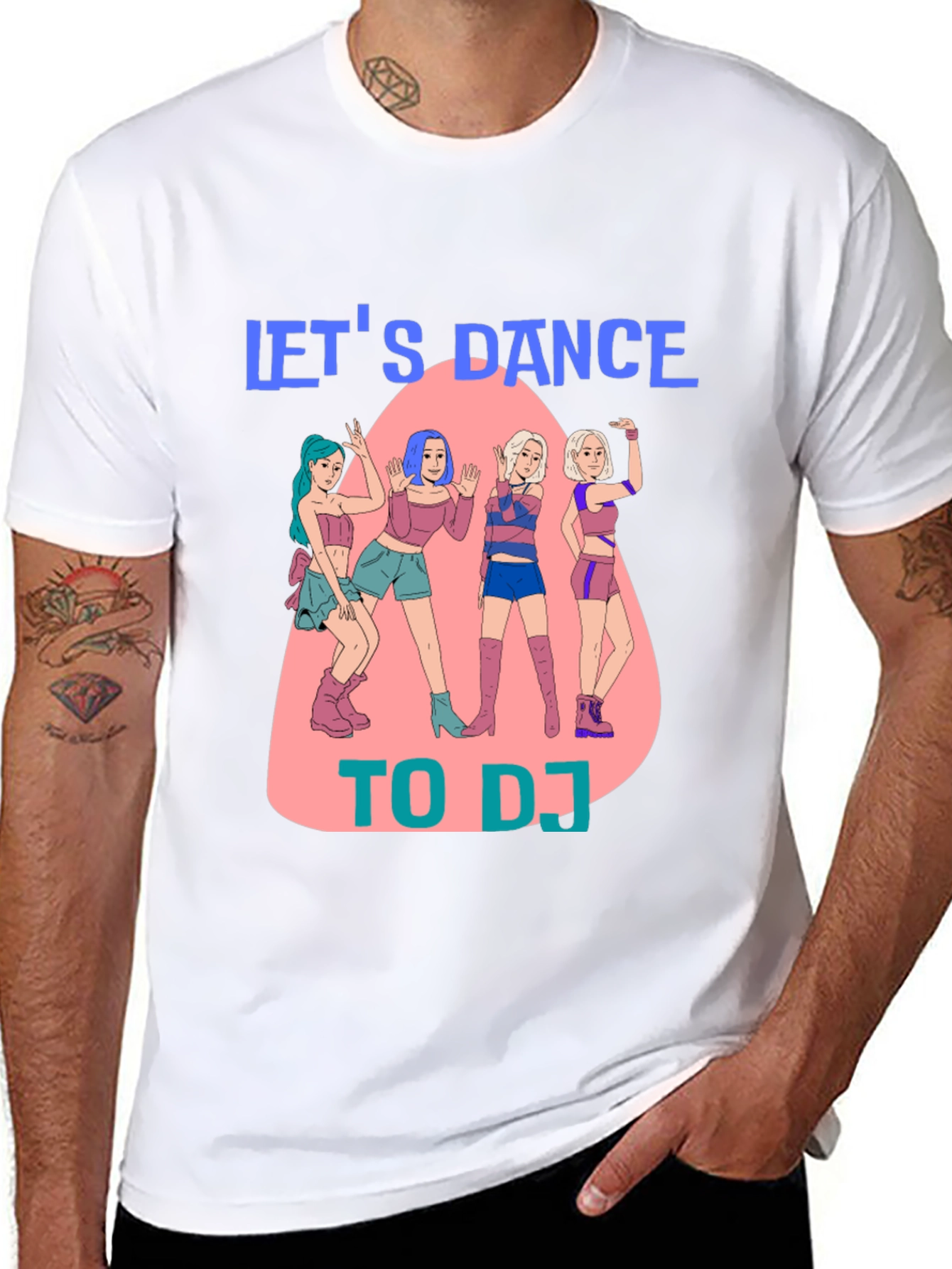 Lets Dance To DJ T-Shirt