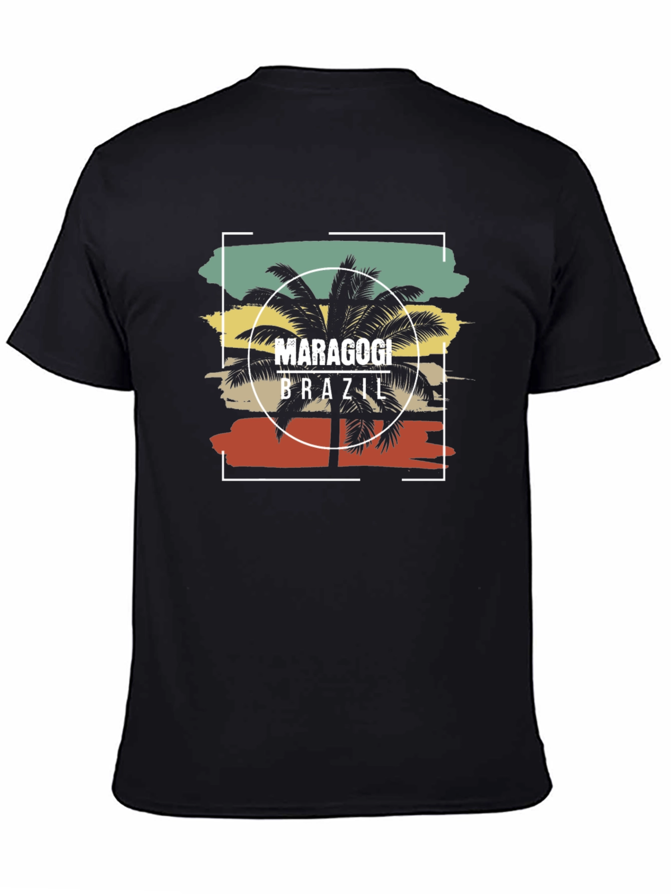 Maragogi Brazil Palm Tree T-Shirt