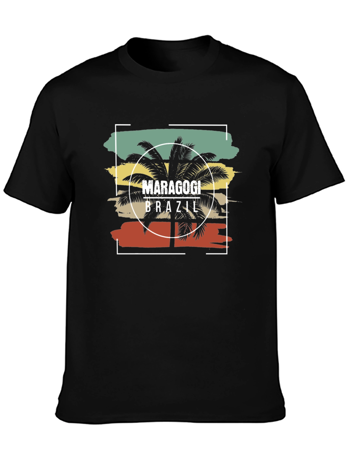 Maragogi Brazil Palm Tree T-Shirt
