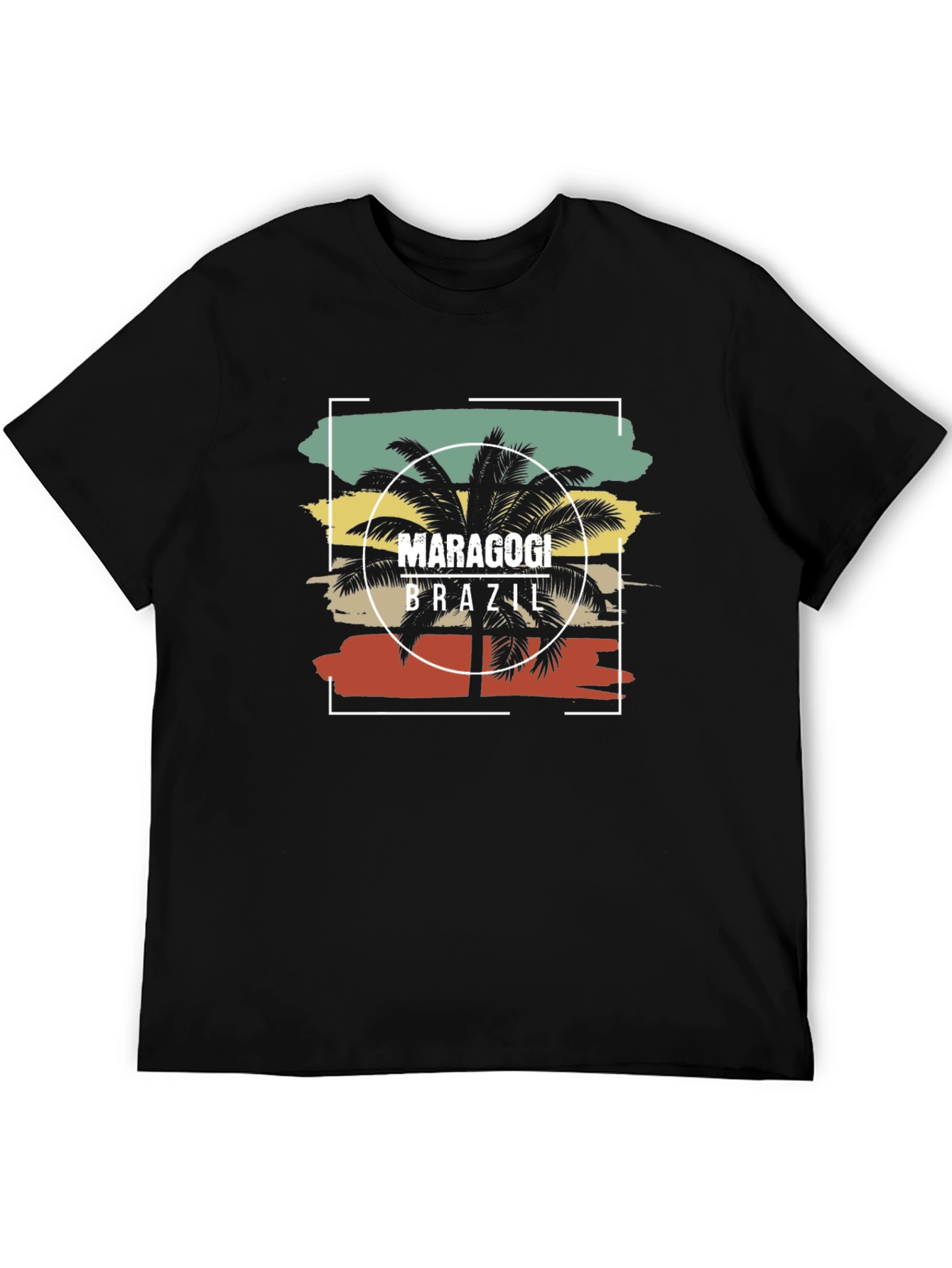 Maragogi Brazil Palm Tree T-Shirt