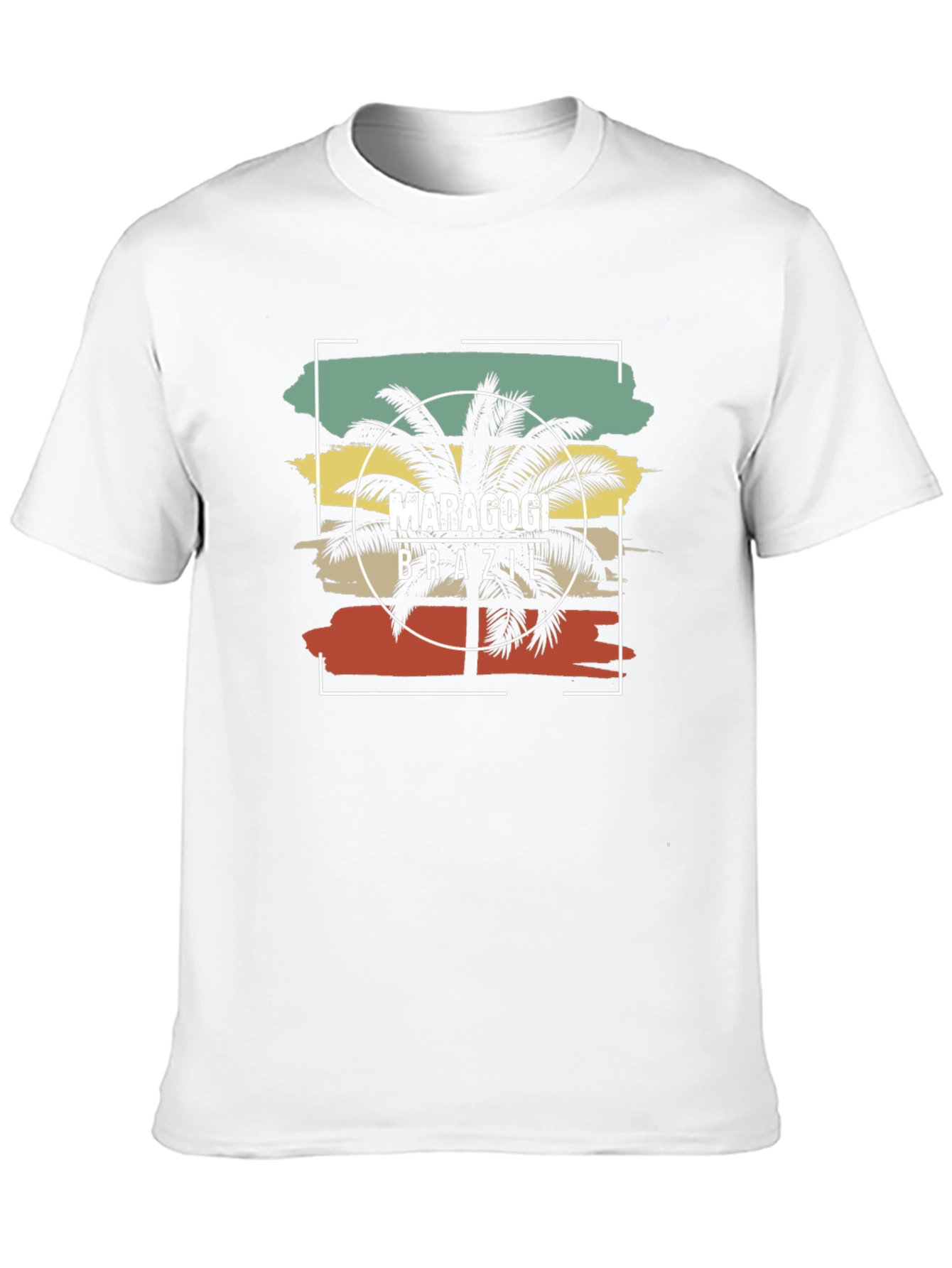Maragogi Brazil Palm Tree T-Shirt