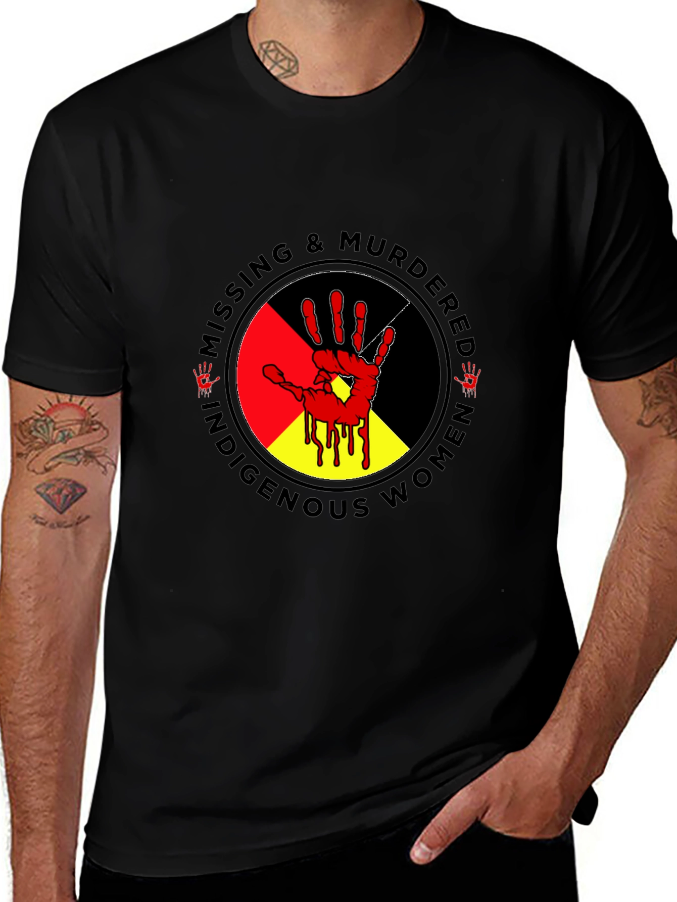 MMIW Awareness Tee - Indigenous Women Support