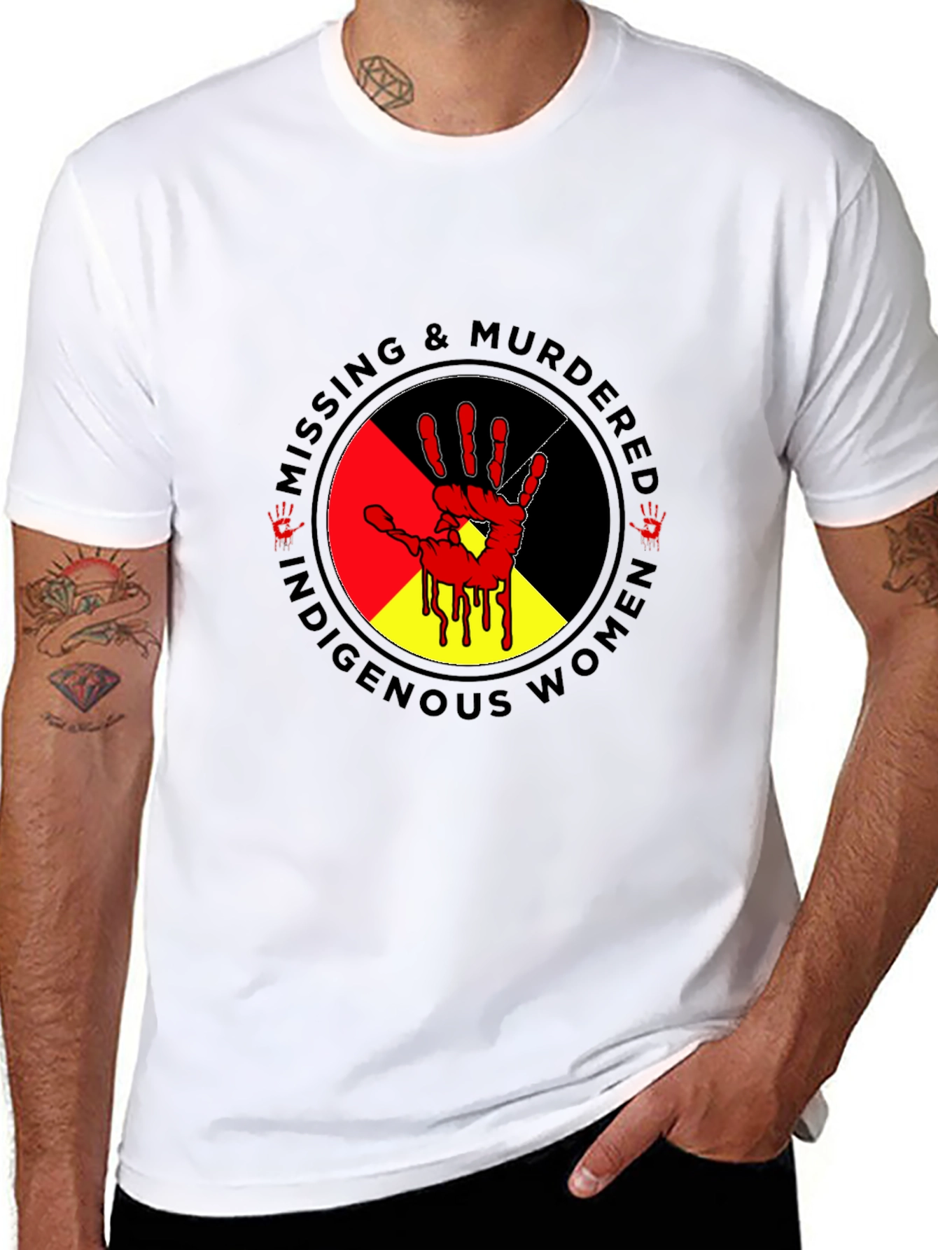 MMIW Awareness Tee - Indigenous Women Support