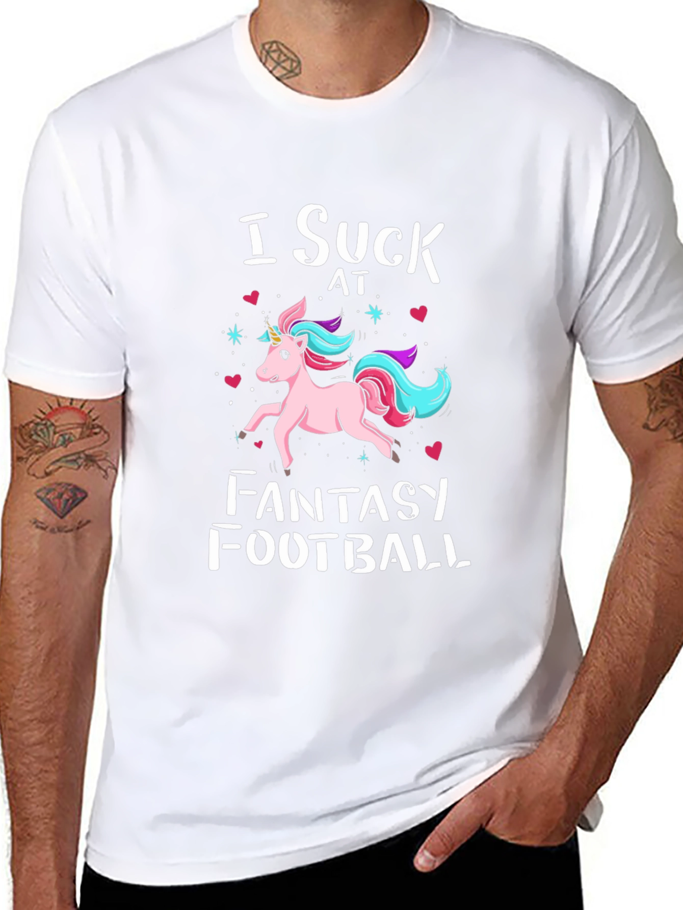 I Suck at Fantasy Football T-Shirt