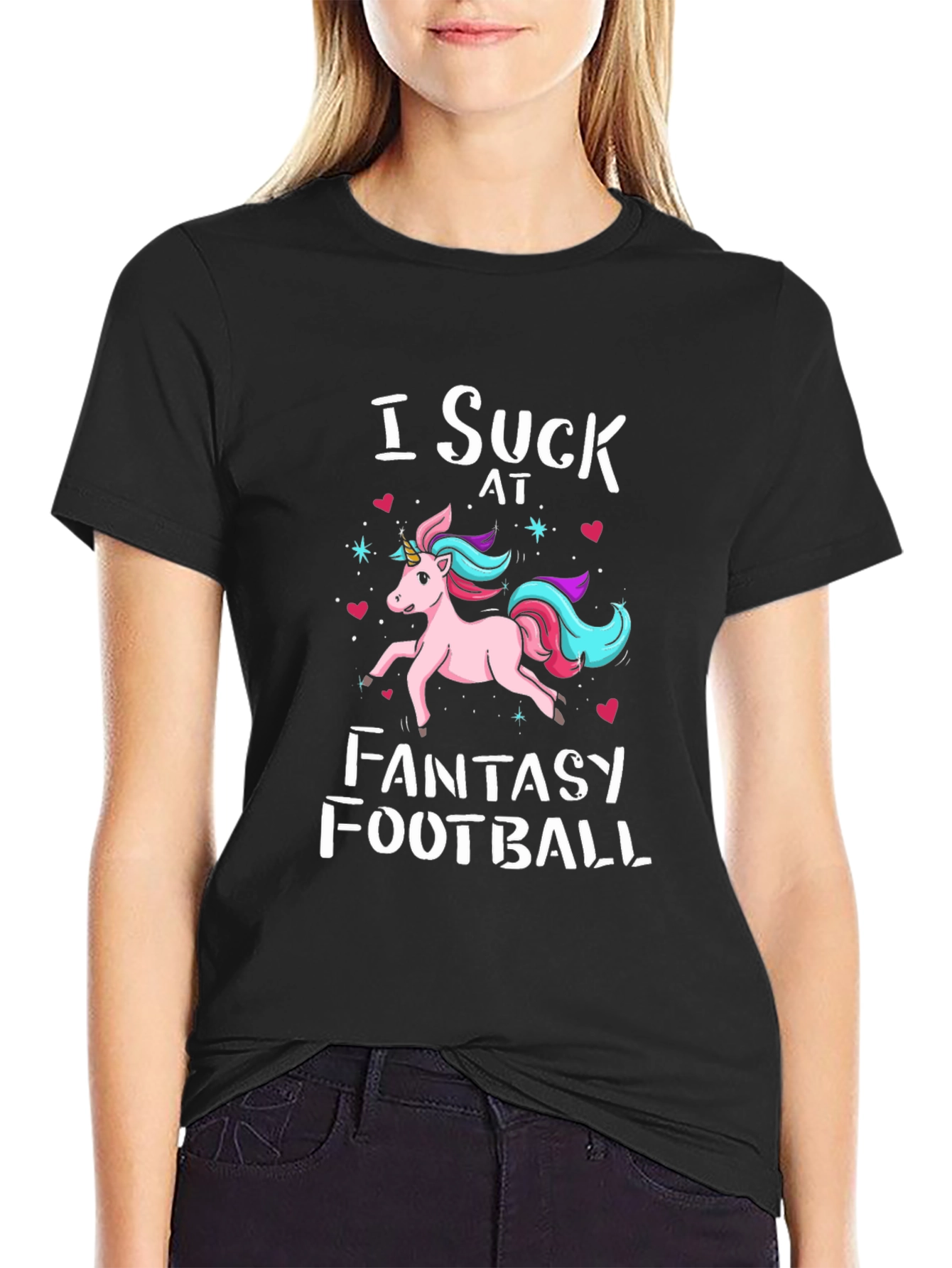 I Suck at Fantasy Football T-Shirt