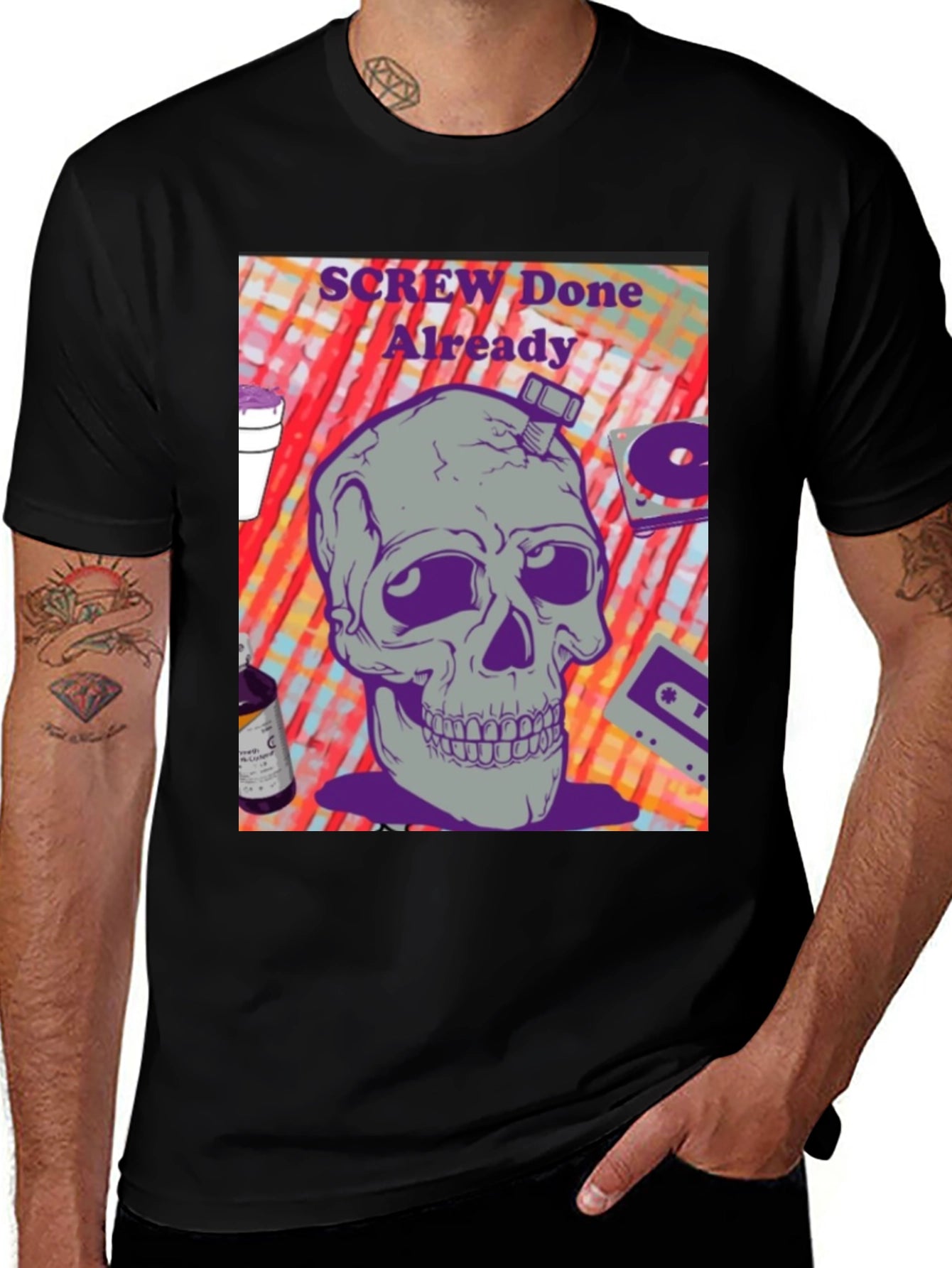Screw Done Already Graphic T-Shirt