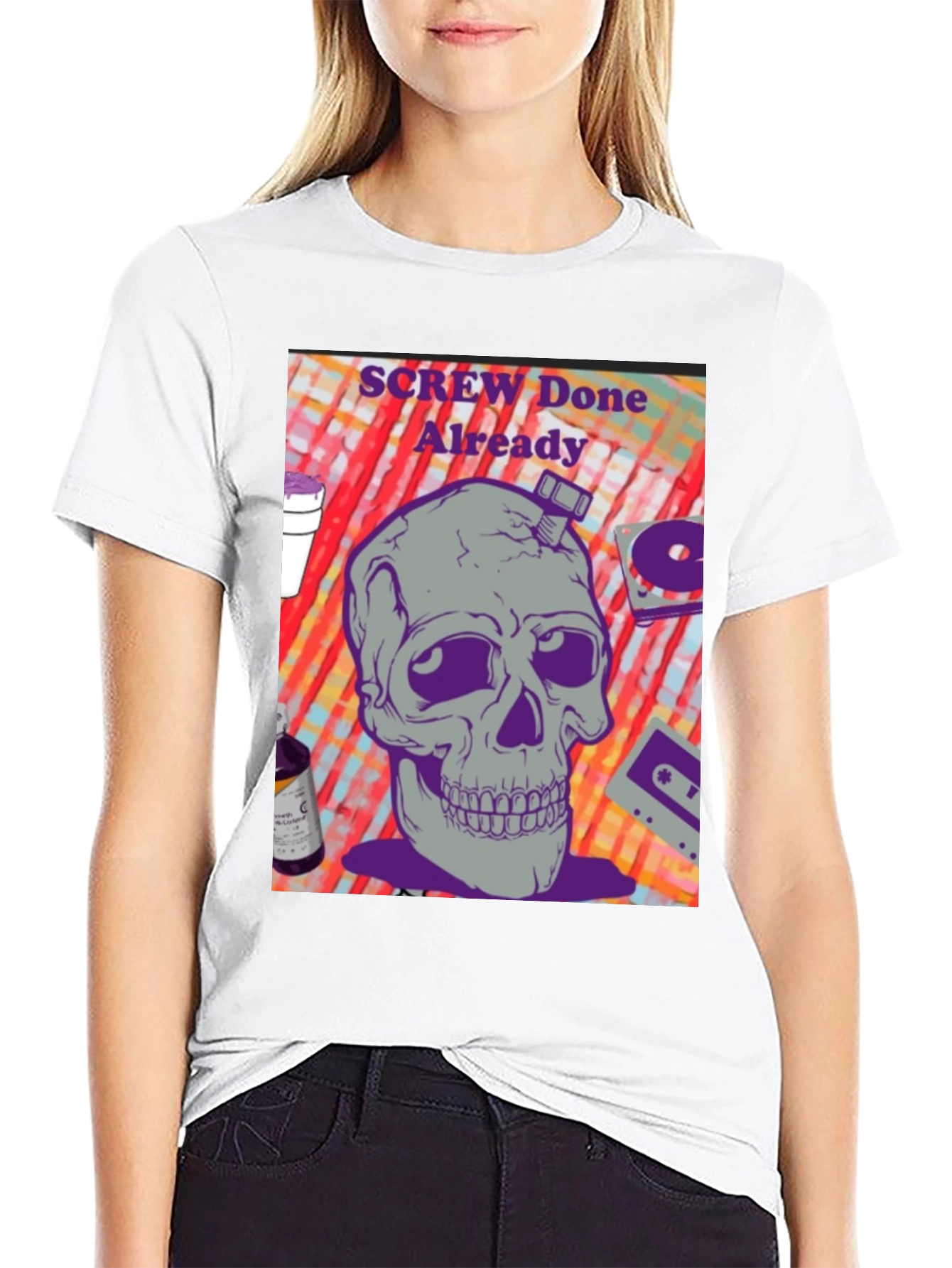 Screw Done Already Graphic T-Shirt