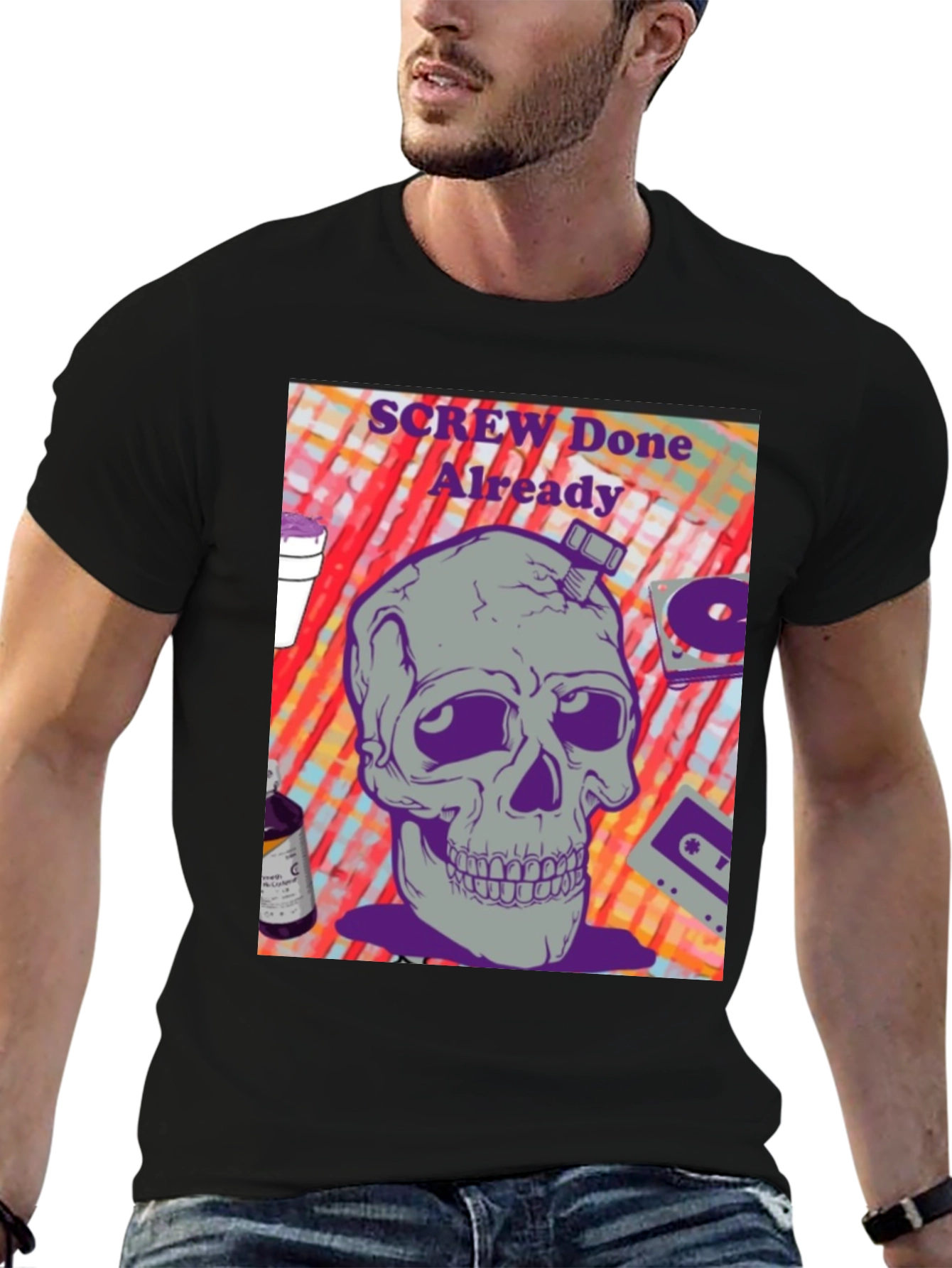 Screw Done Already Graphic T-Shirt