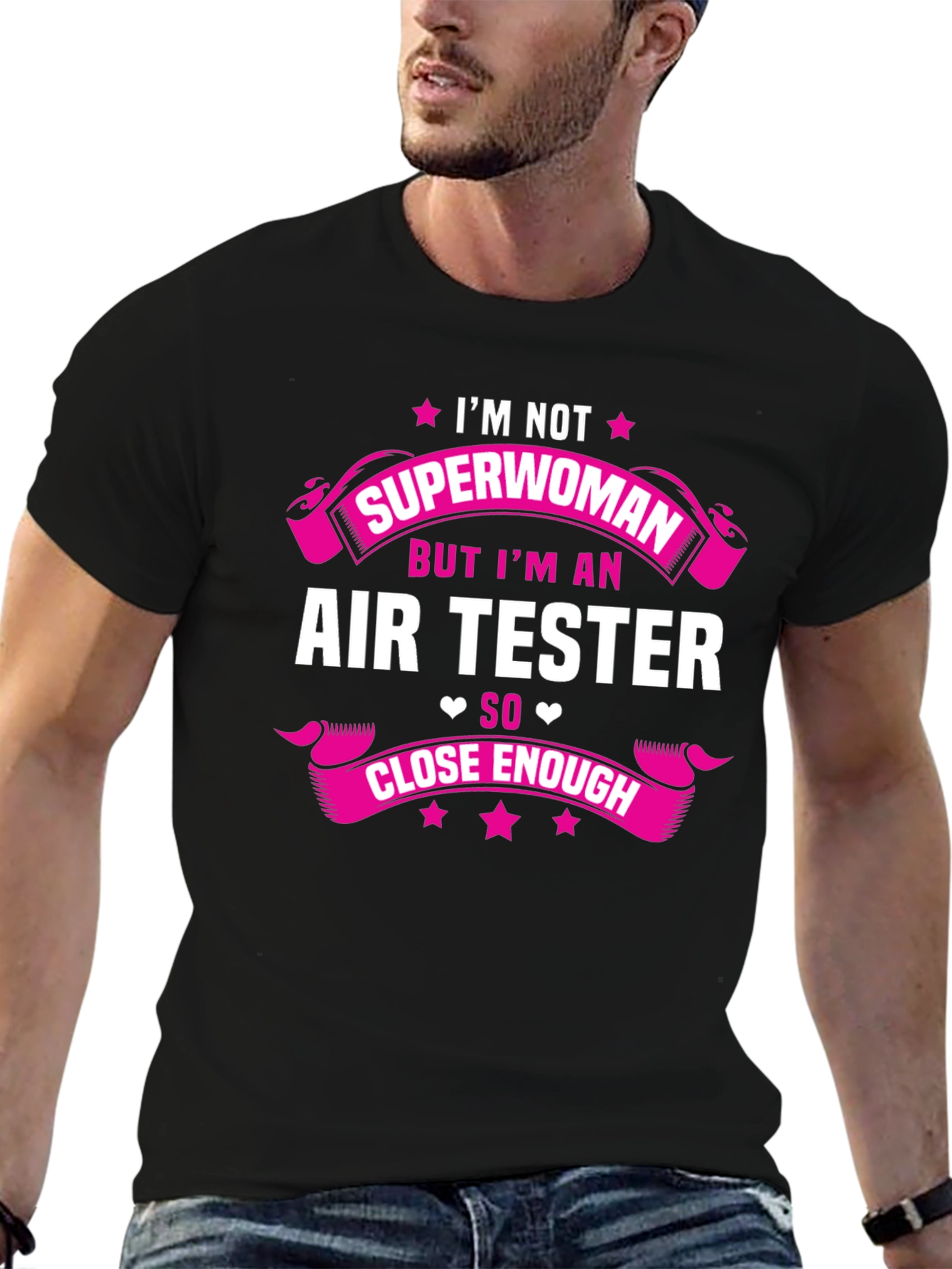 Im Not Superwoman Air Tester Funny T-Shirt