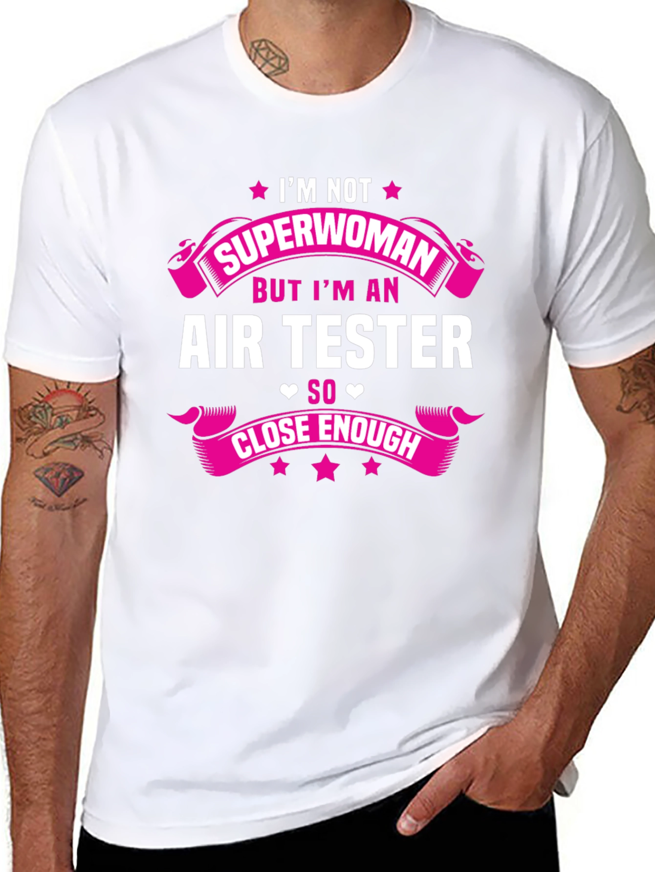 Im Not Superwoman Air Tester Funny T-Shirt