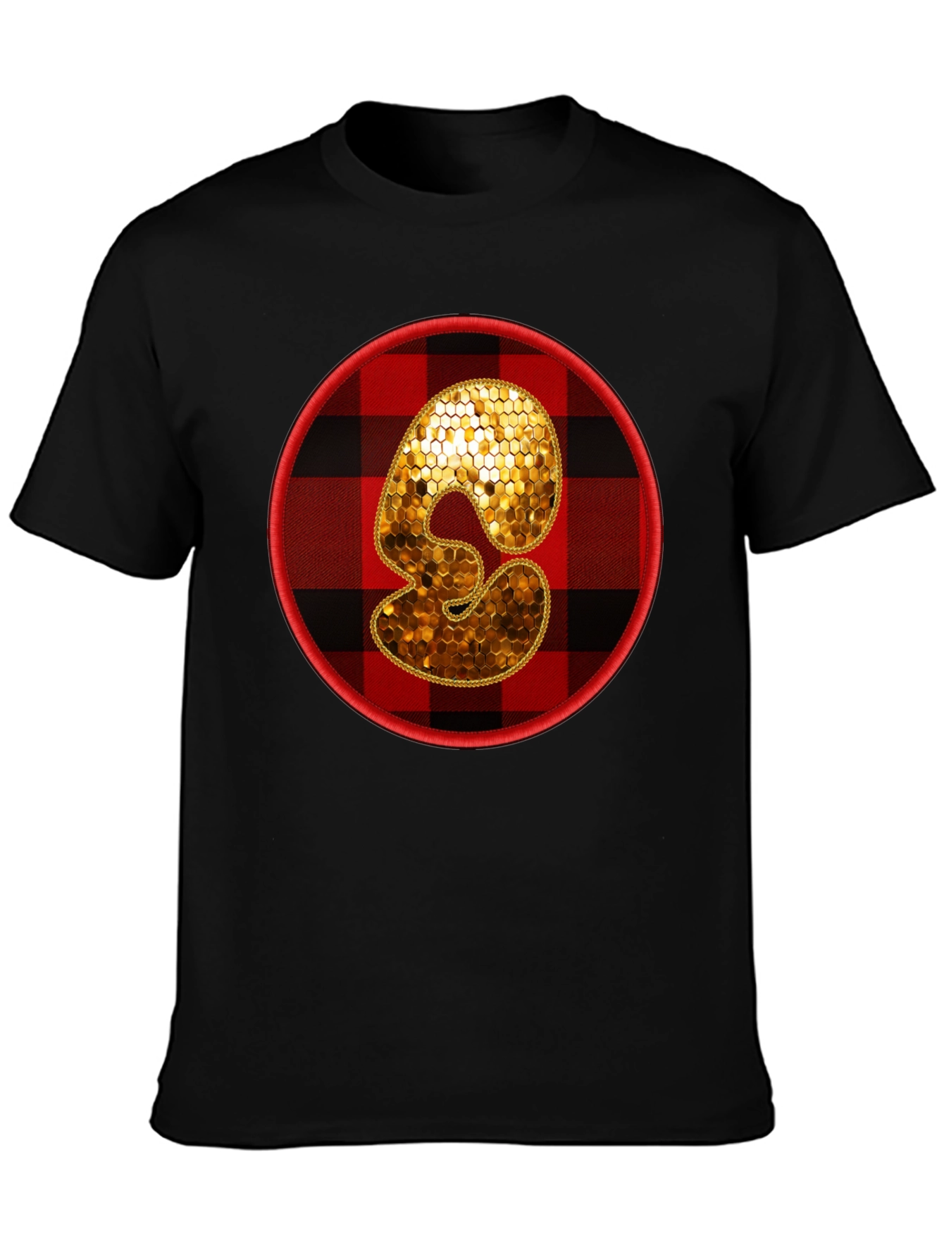 Plaid Number 3 T-Shirt