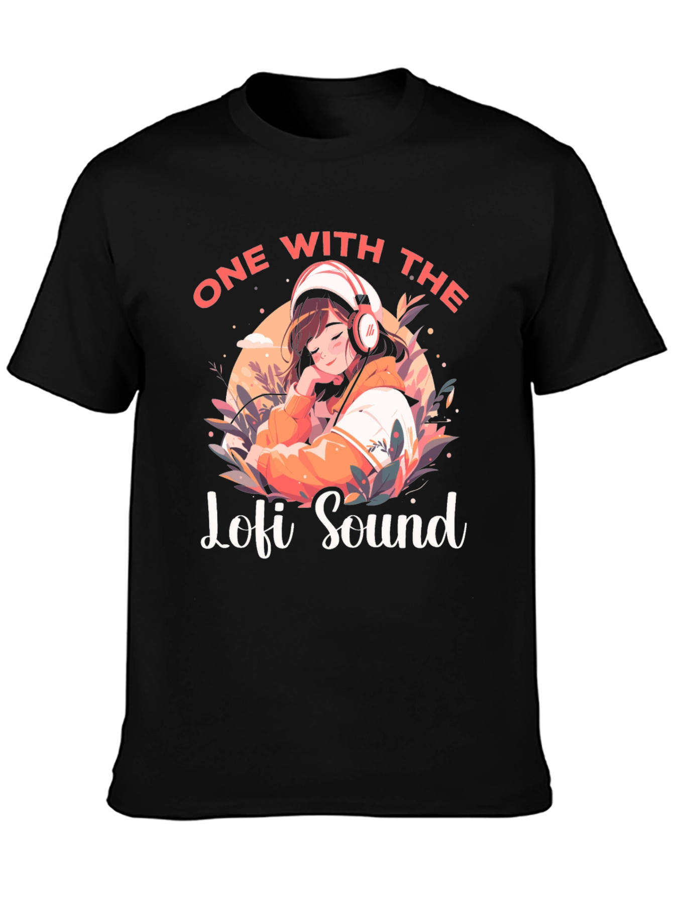 Lo-fi Sound Graphic T-Shirt - Trendy Music Lover Tee