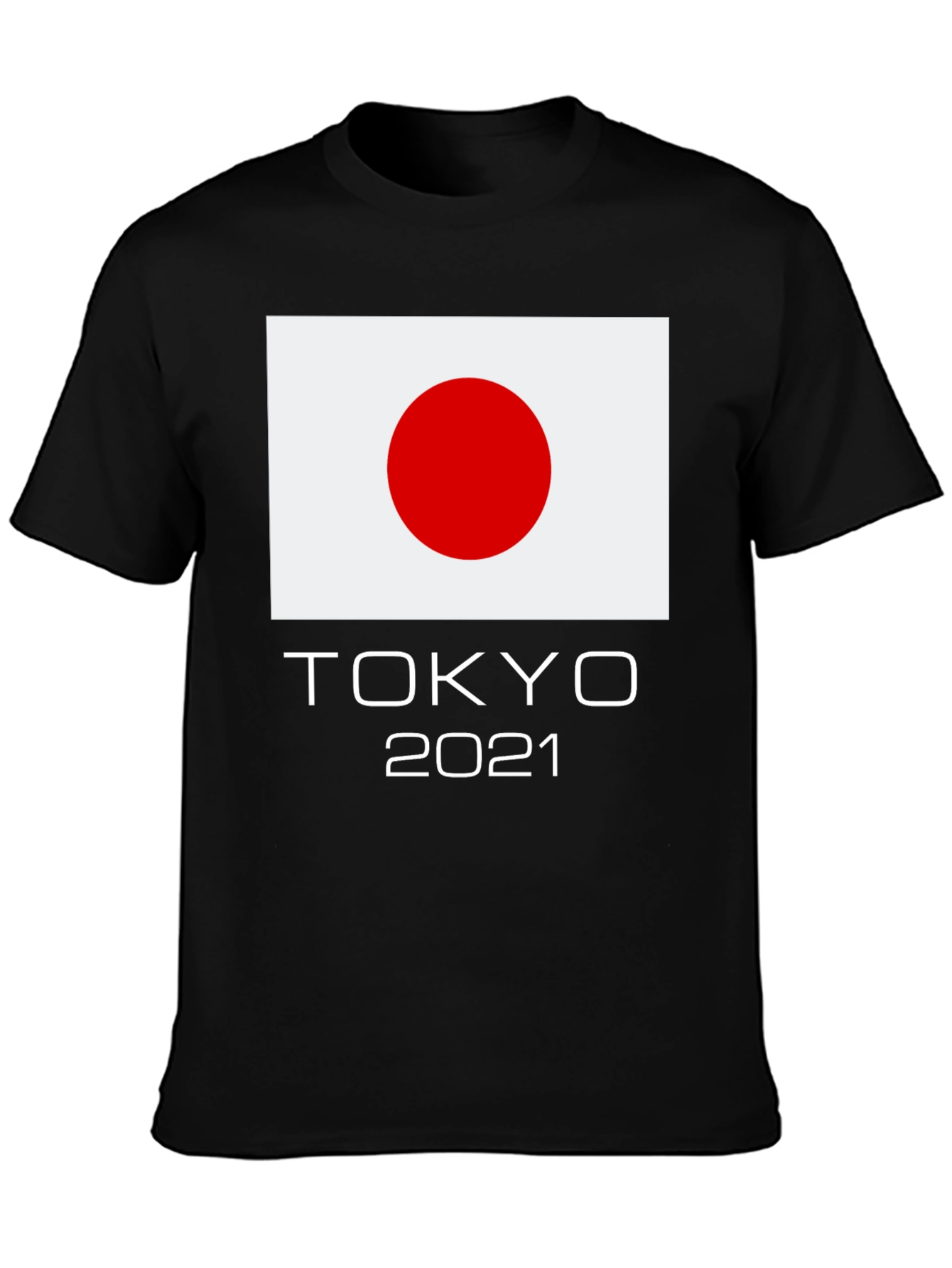 Tokyo 2021 T-Shirt - Japan Flag Graphic Tee