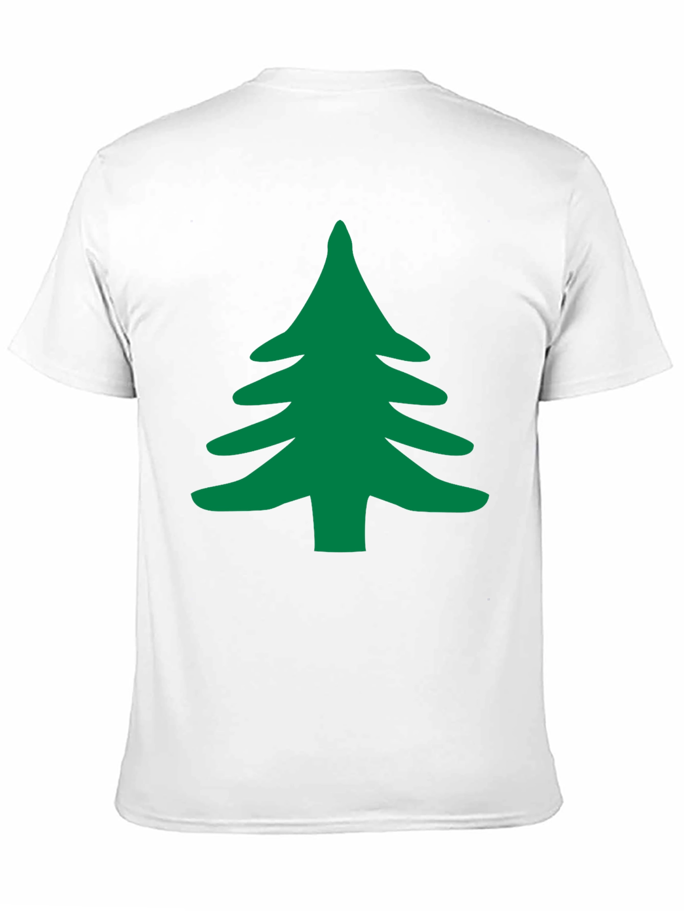 Evergreen Tree Black T-Shirt