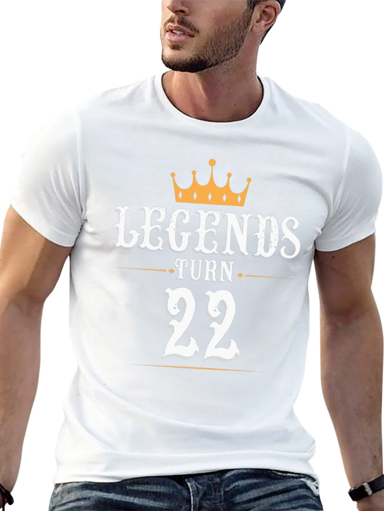 Legends Turn 22 Black Graphic Tee