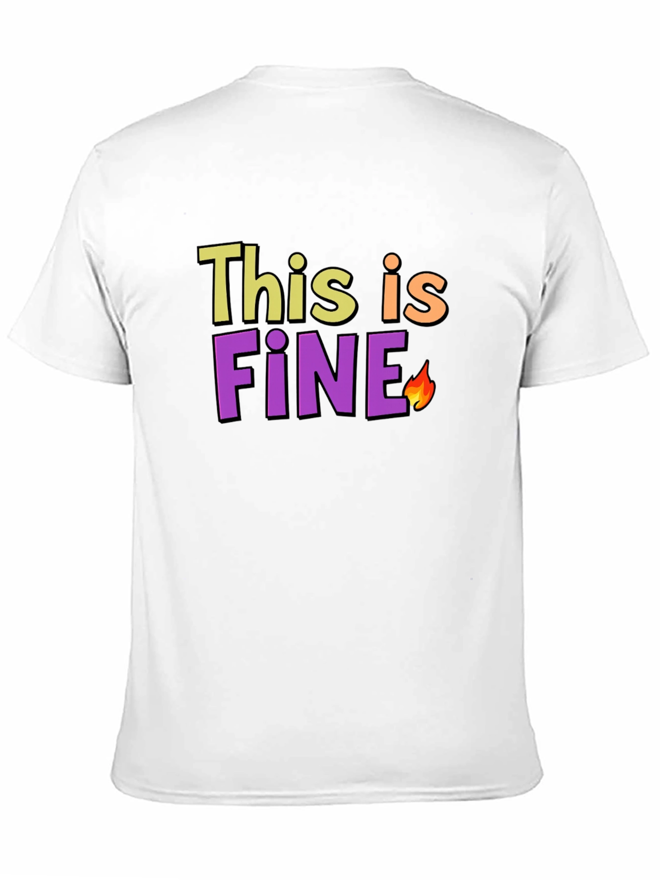 This is Fine Meme Black T-Shirt