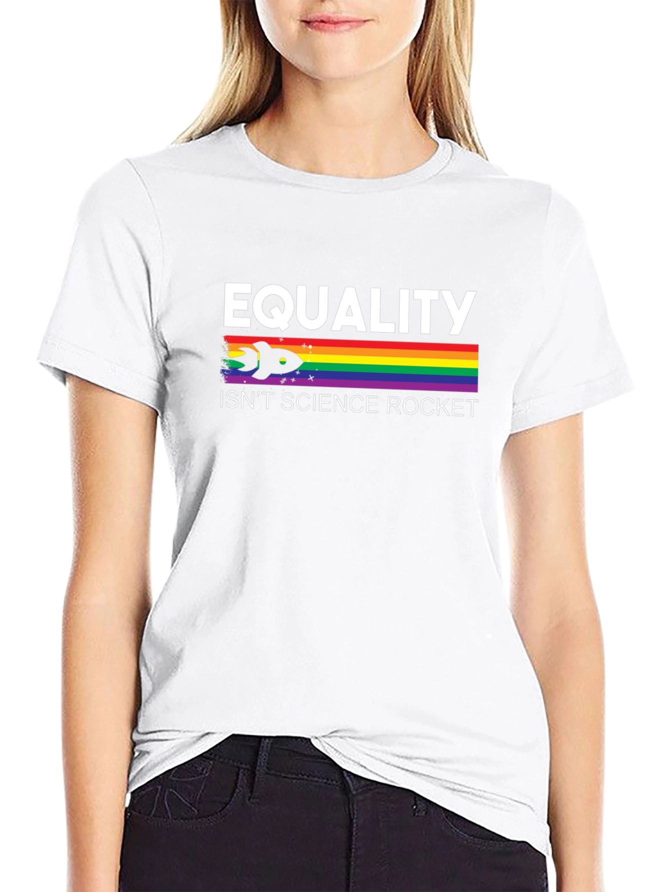 Equality Isnt Rocket Science Graphic T-Shirt