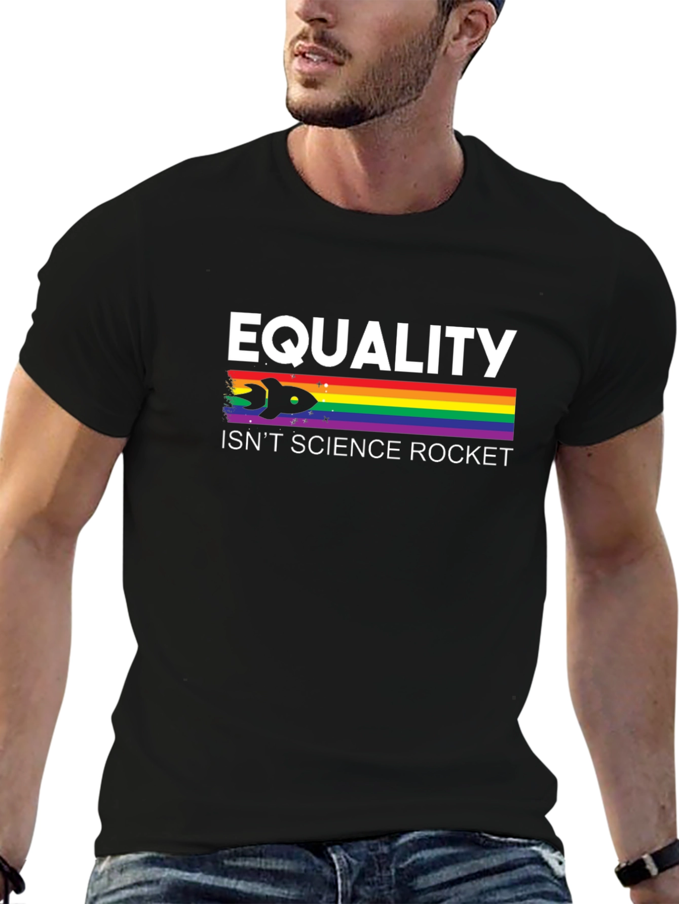 Equality Isnt Rocket Science Graphic T-Shirt