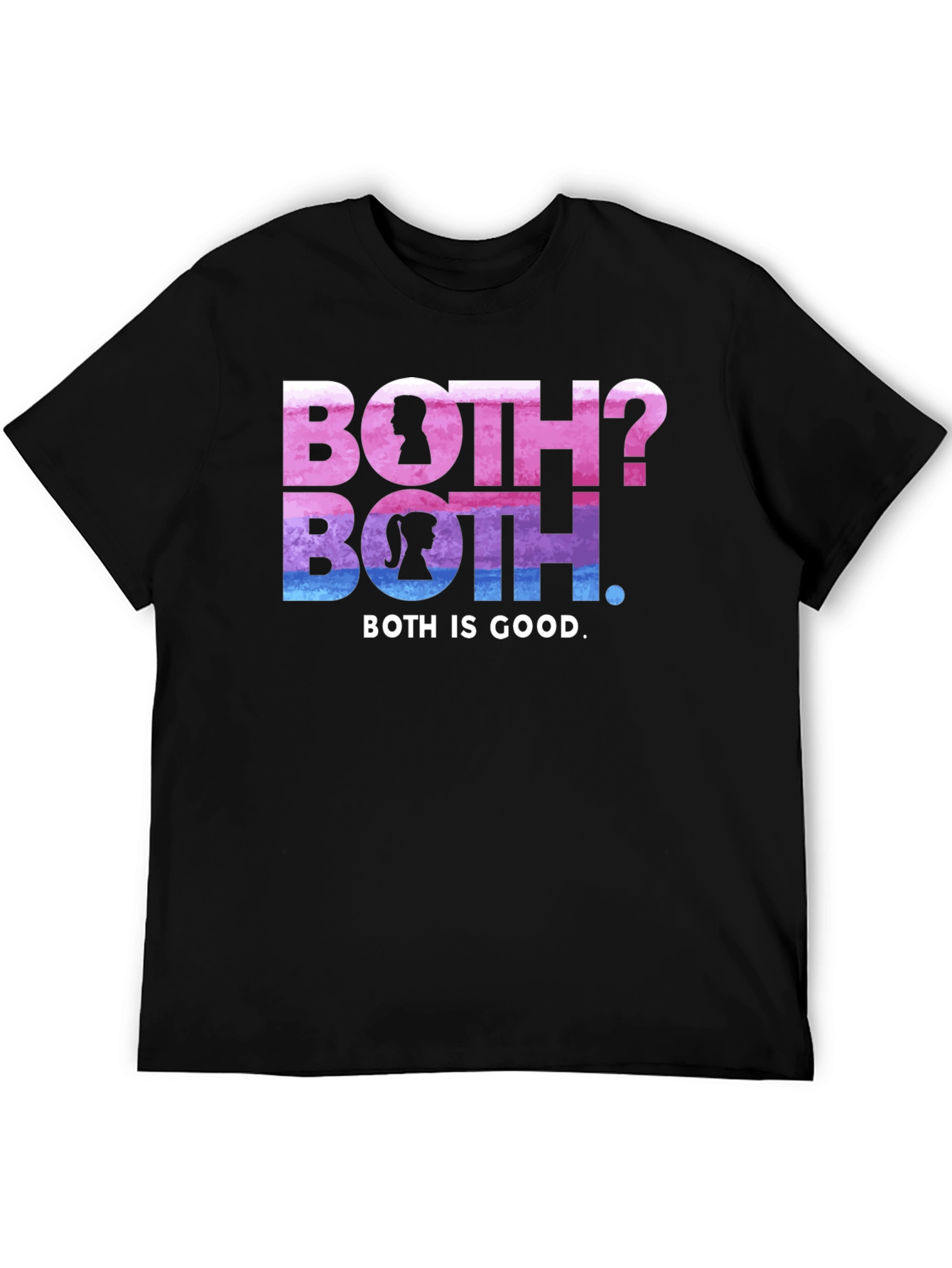 Bisexual Pride Both is Good Graphic Tee